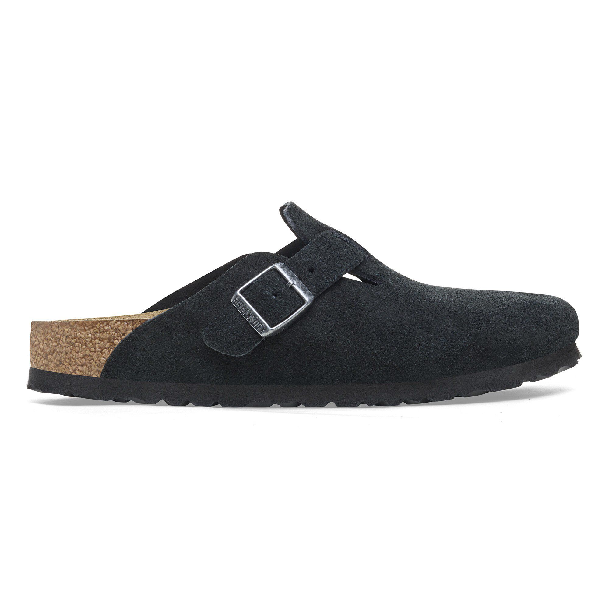 Boston / ボストン スエードレザー ブラック | BIRKENSTOCK