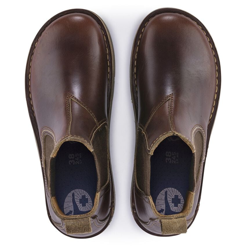 Birmingham Slip On Women Natural Leather Oiled