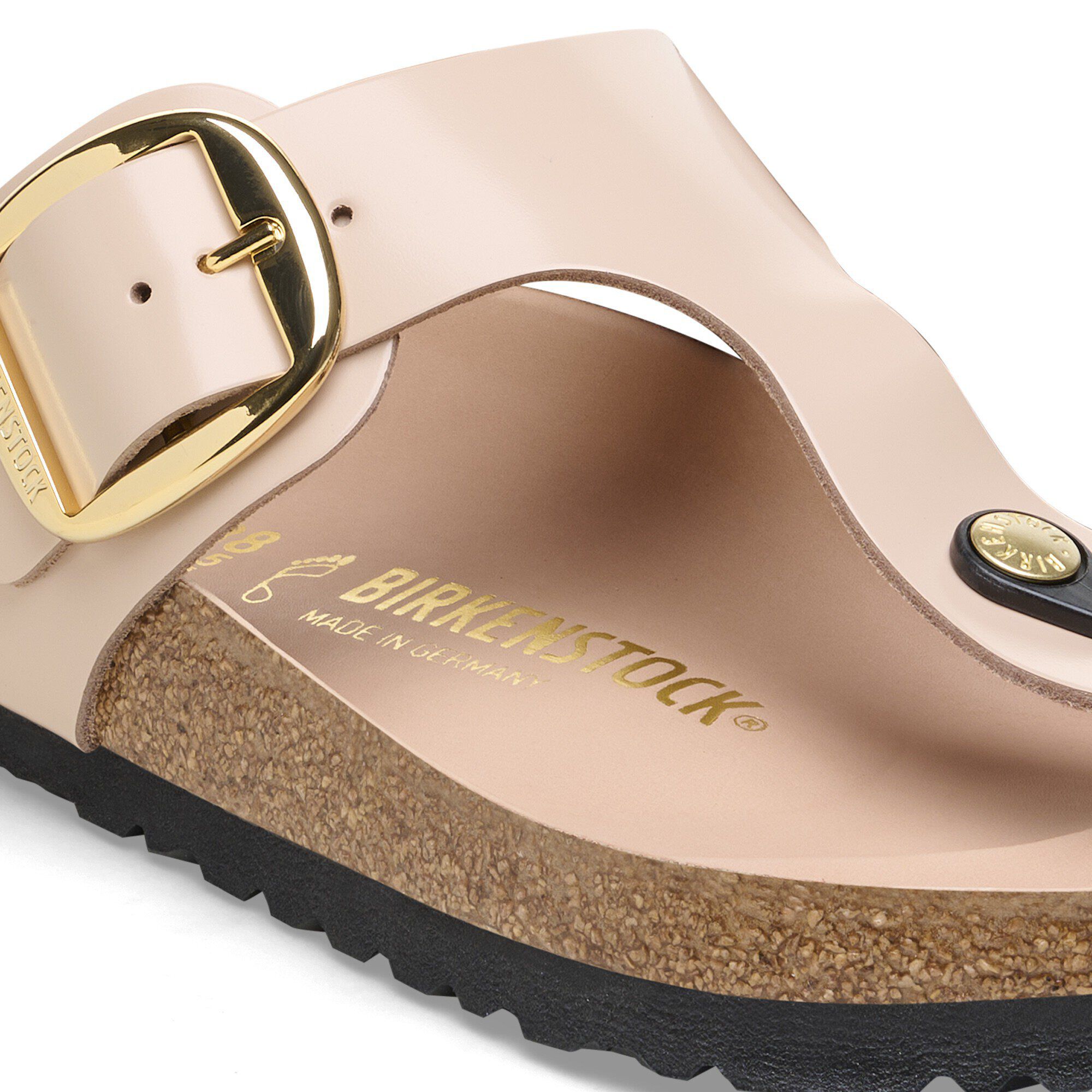Birkenstock gizeh natural leather discount