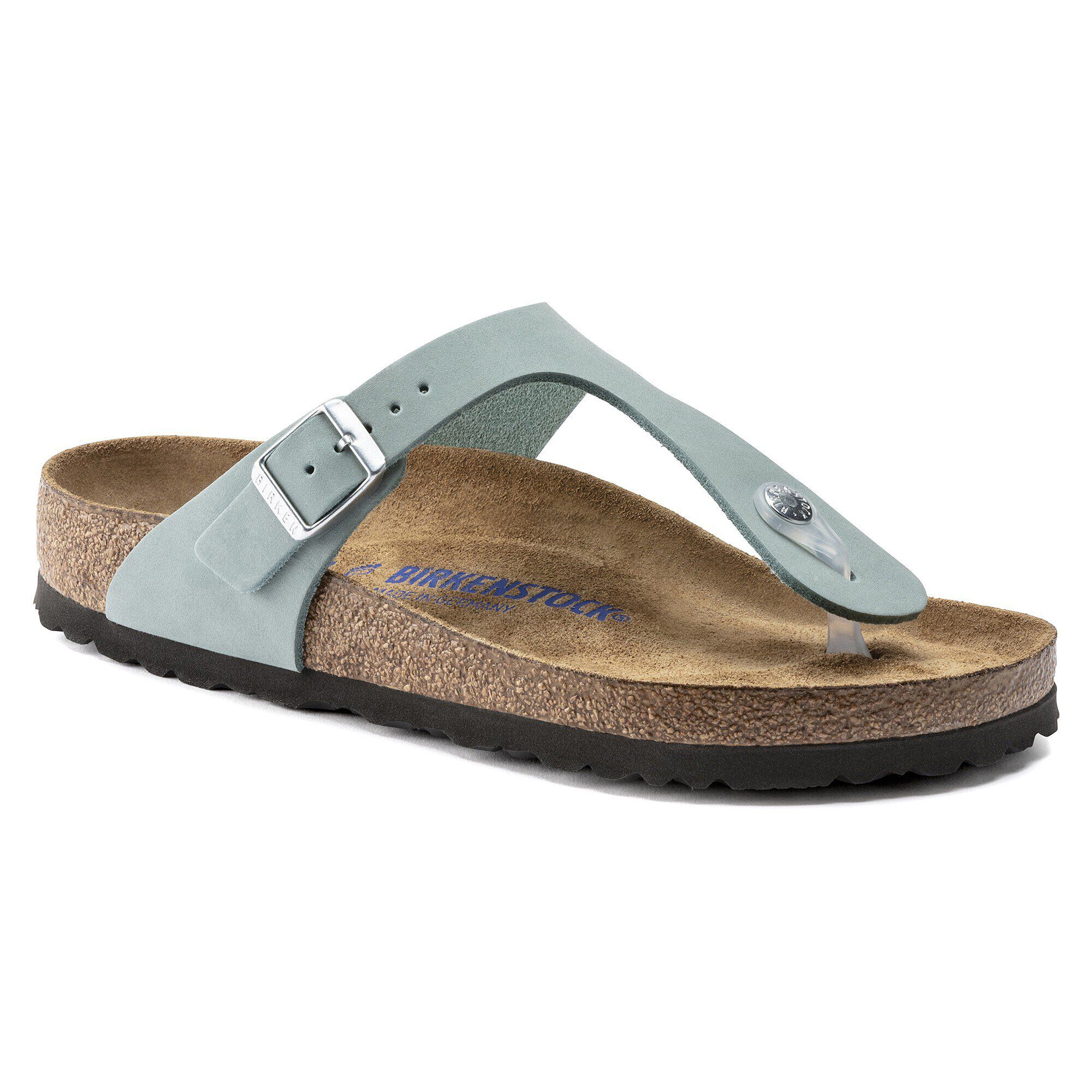 Gizeh soft footbed nubuck leather clearance