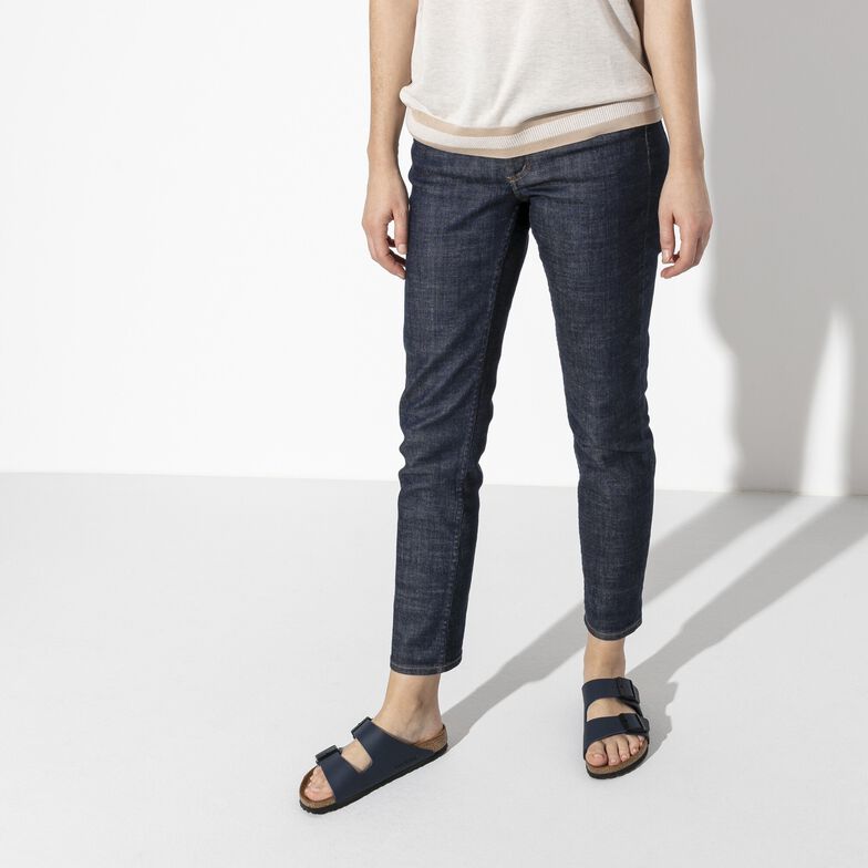 birkenstock moroccan blue