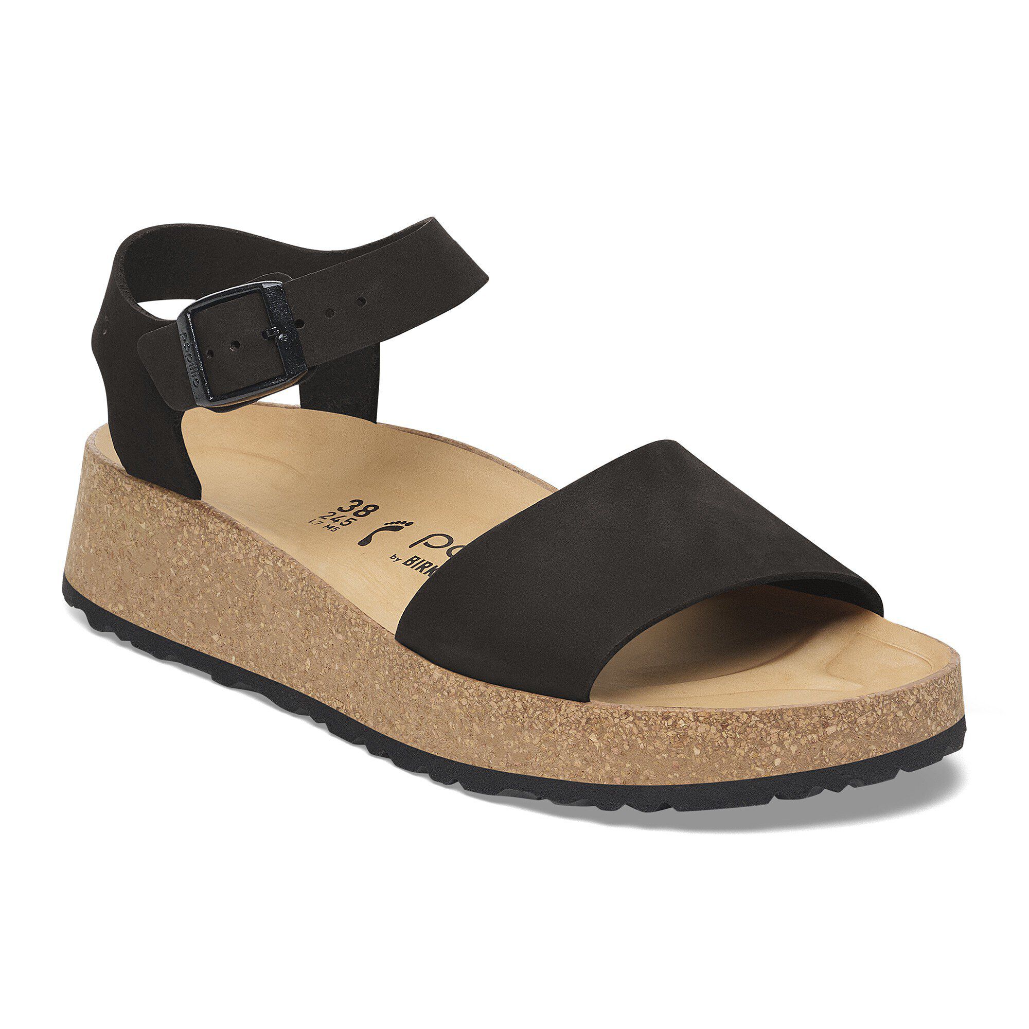 Glenda / グレンダ ヌバックレザー ブラック | BIRKENSTOCK