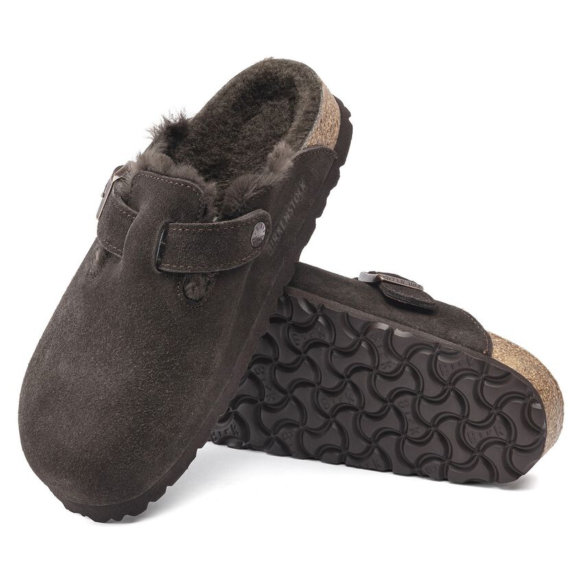 BIRKENSTOCK ビルケンシュトック ボストンシアリング スエードレザー[レギュラー] メンズ クロッグ サンダル ドイツ製 レギュラー幅