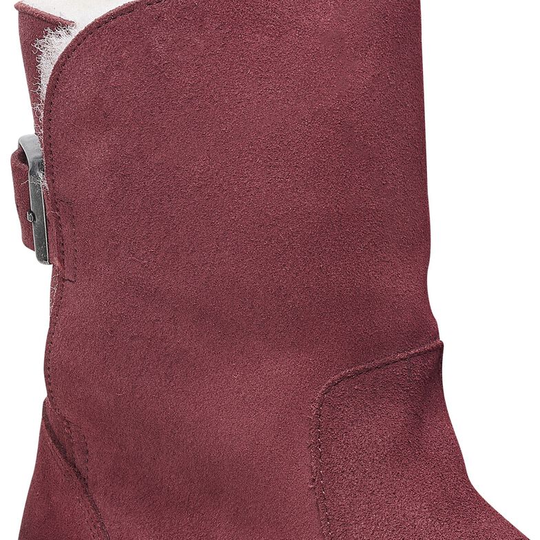 Uppsala Shearling Suede Leather