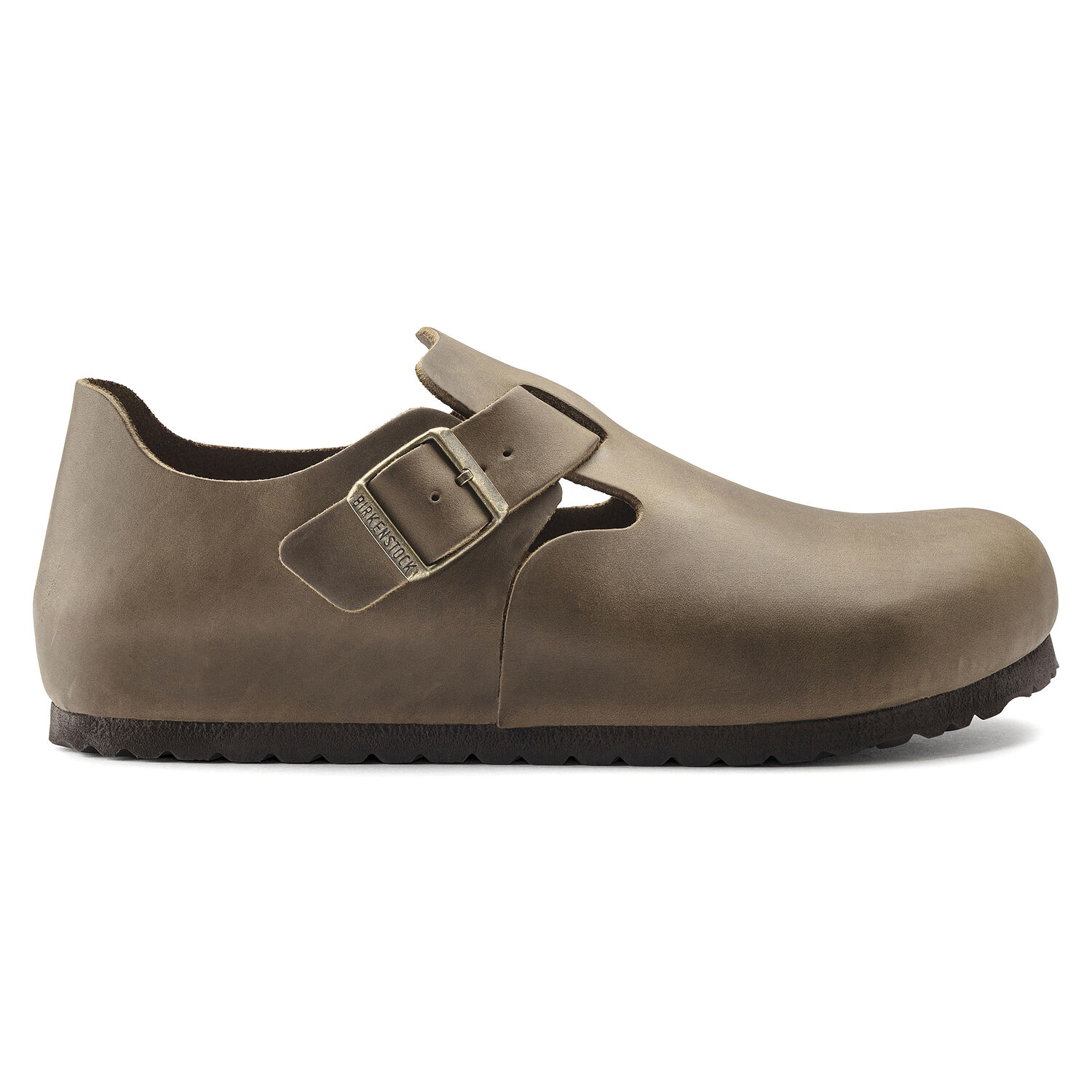 London Oiled Leather Faded Khaki | shop online at BIRKENSTOCK