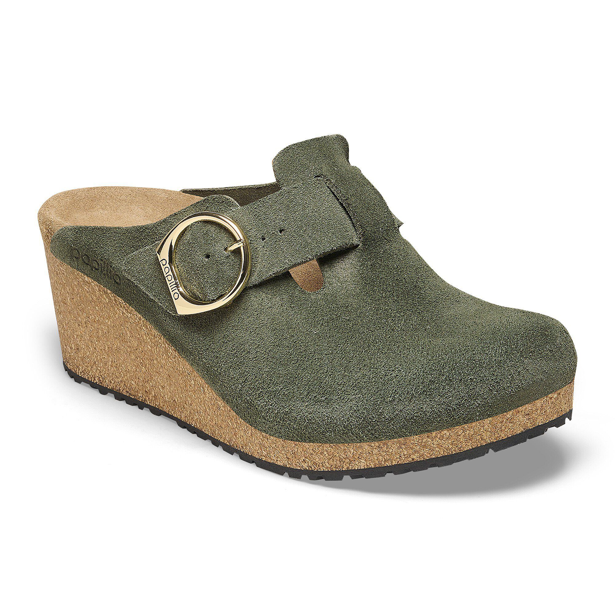 Fanny Ring Buckle Suede Leather