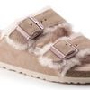 Arizona Shearling Suede Leather