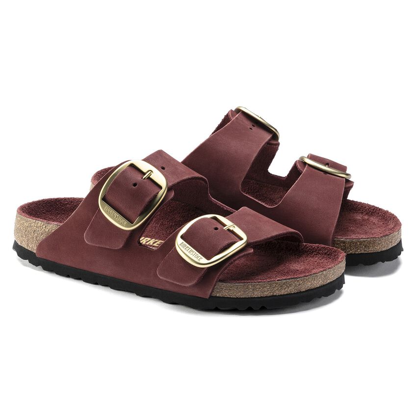 arizona big buckle nubuck leather vermouth