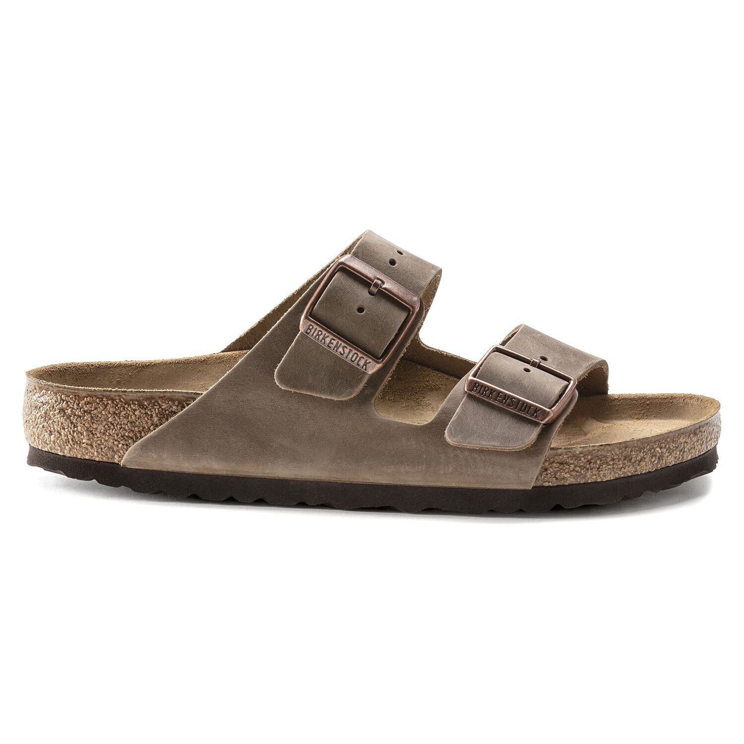 Arizona Oiled Leather Tobacco Brown | shop online at BIRKENSTOCK