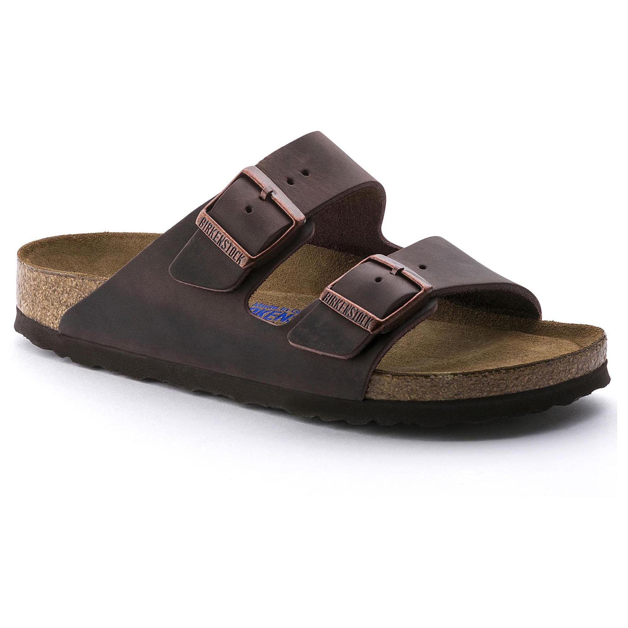 Arizona Soft Footbed Natural Leather Oiled Habana | BIRKENSTOCK