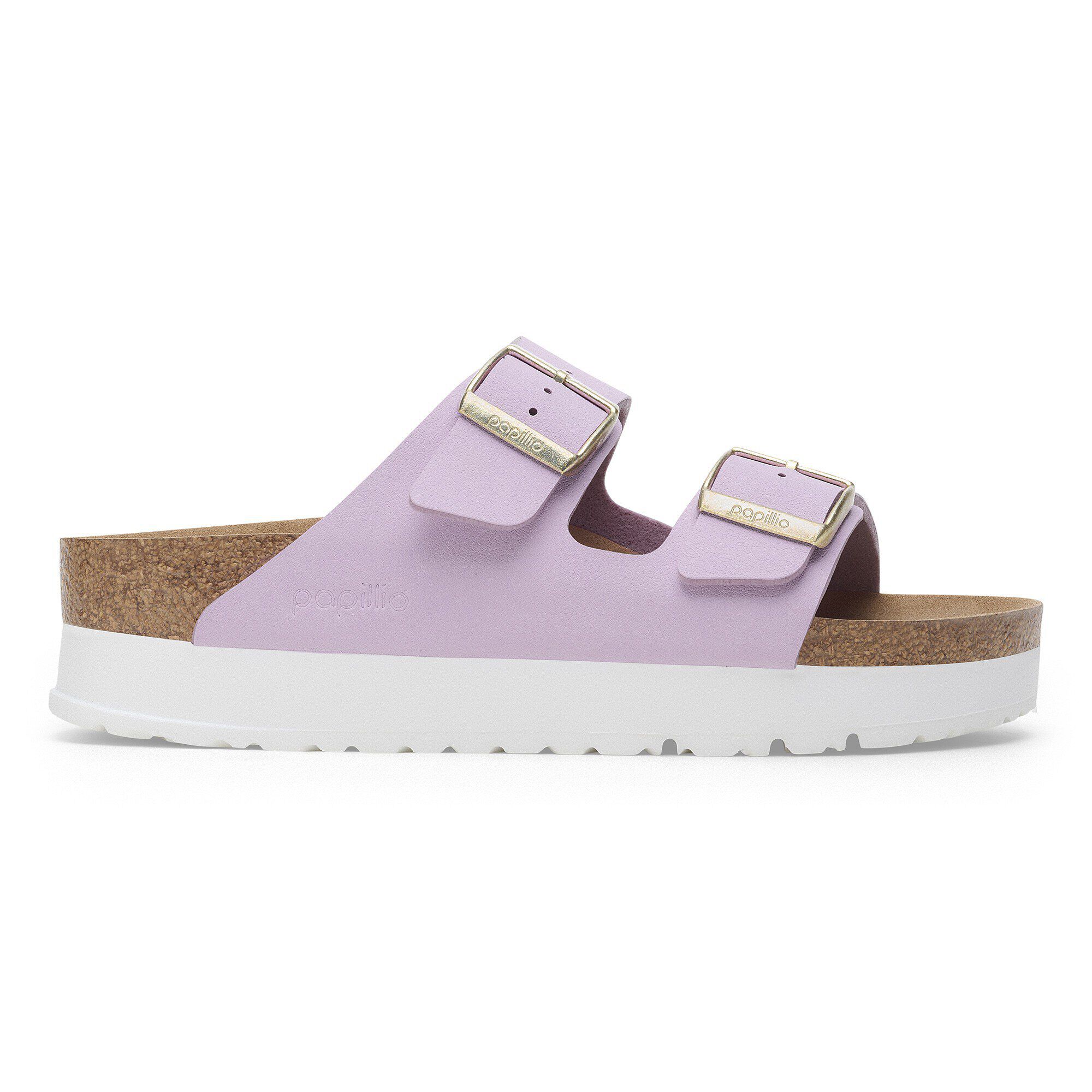 Arizona PAP Flex Platform Birko-Flor Nubuk Crocus | BIRKENSTOCK