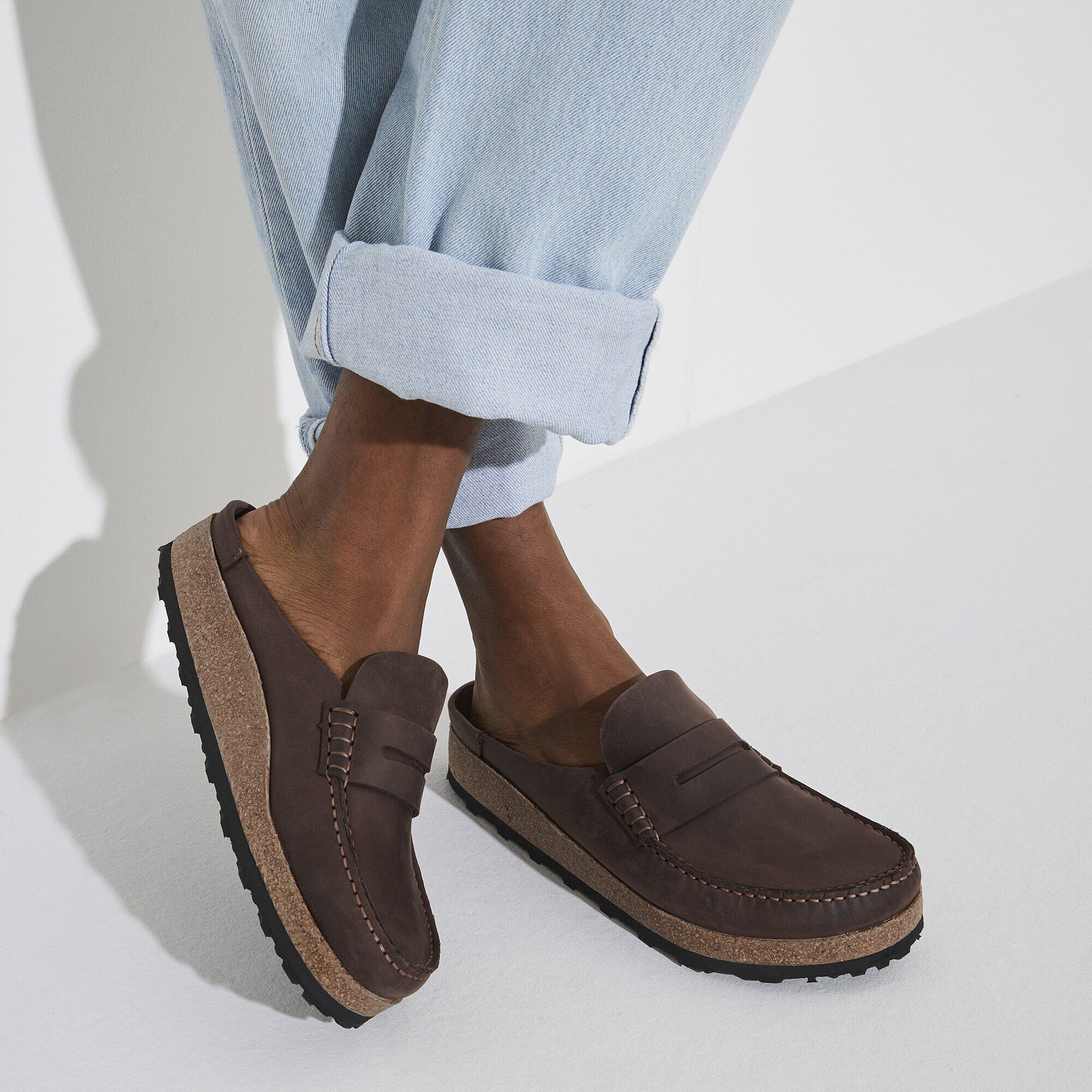 Naples Natural Leather Oiled Habana | BIRKENSTOCK