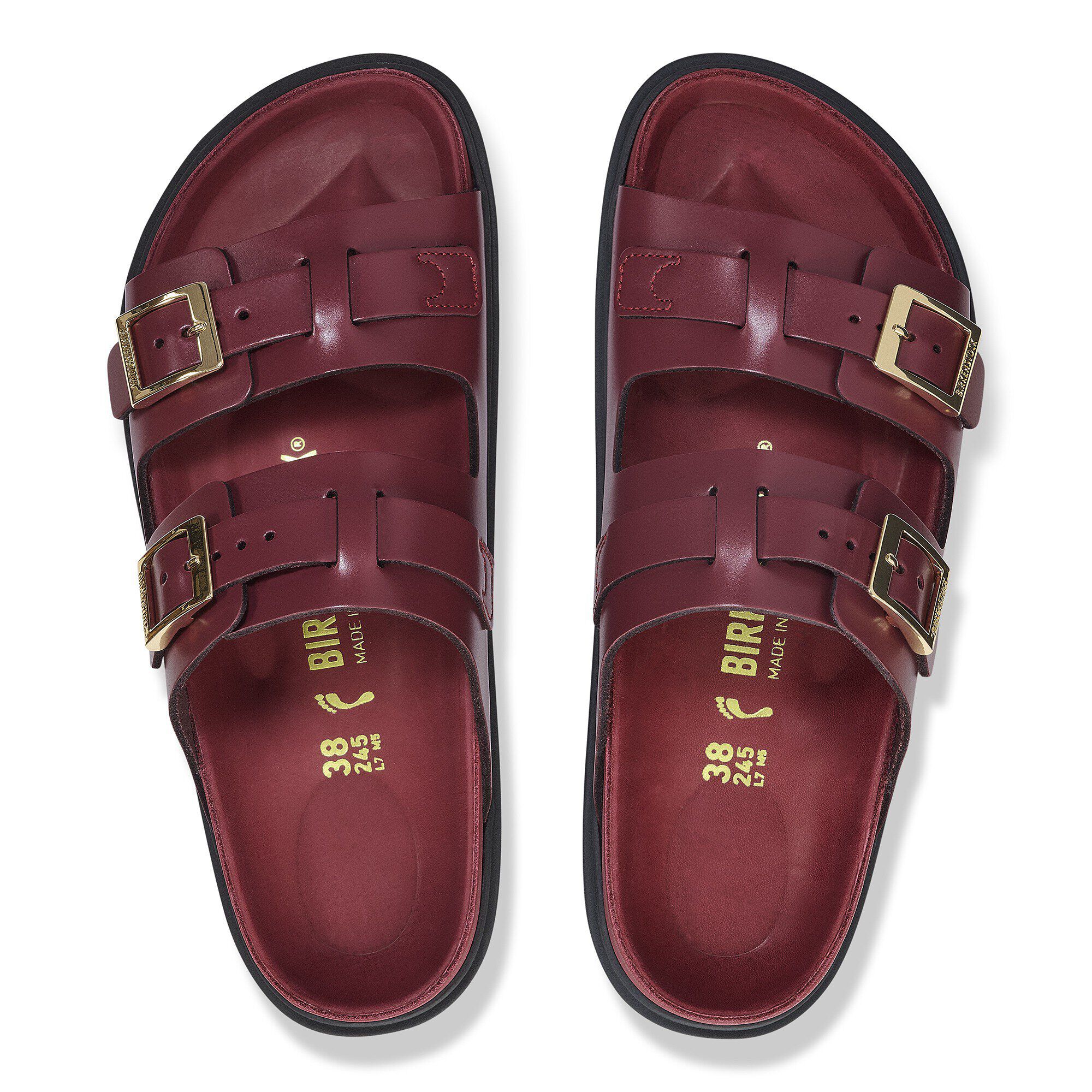 St Barths / セントバース スムースレザー ベリークラッシュ