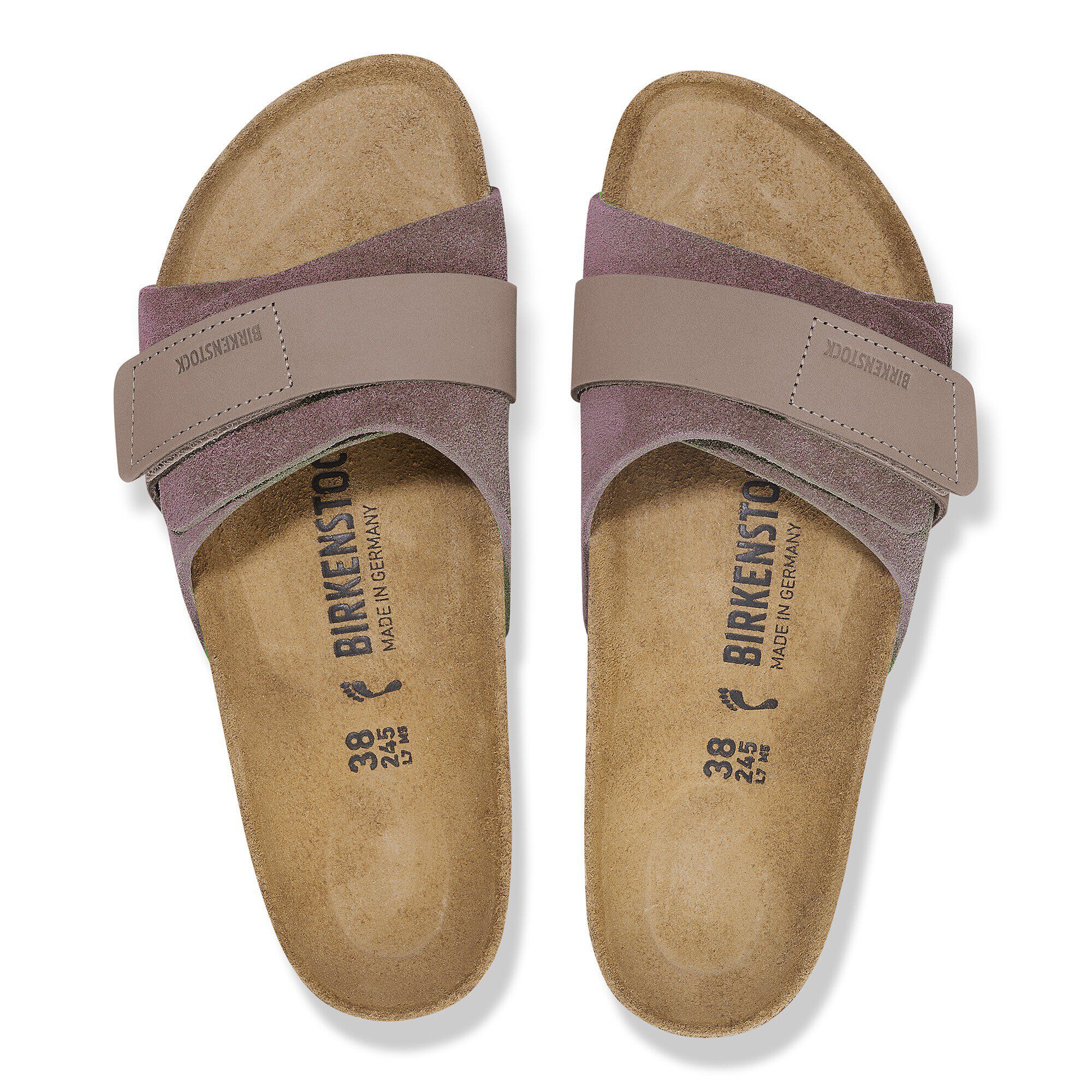 BIRKENSTOCK BOSTON SUEDE ( REGULAR FIT ) TAUPE