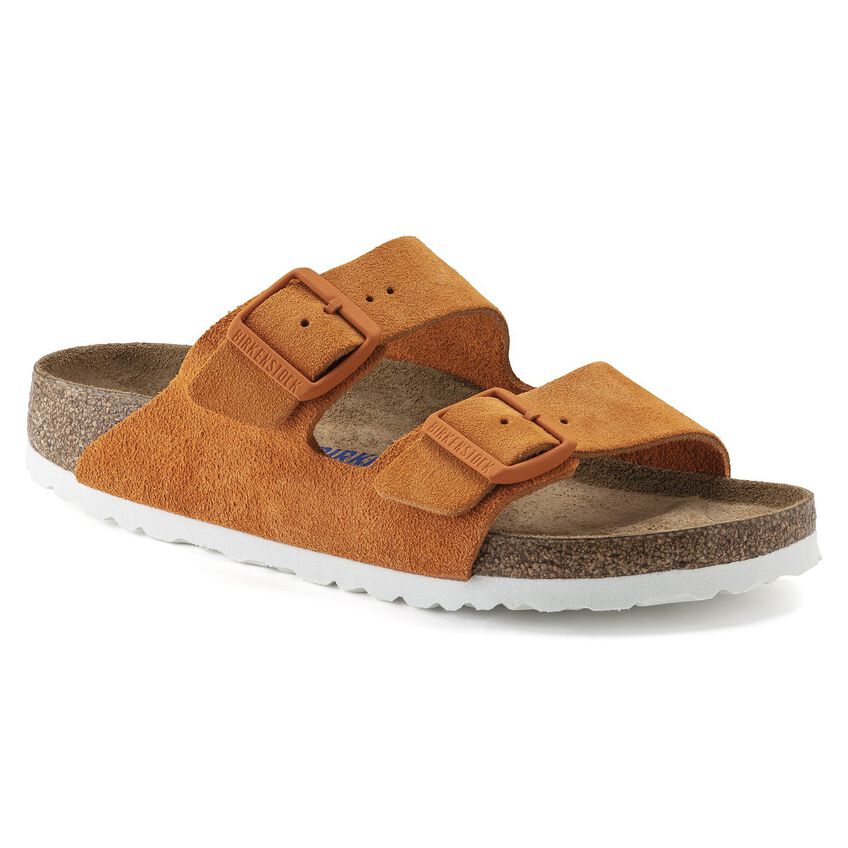 Arizona Soft Footbed Suede Leather Russet | BIRKENSTOCK