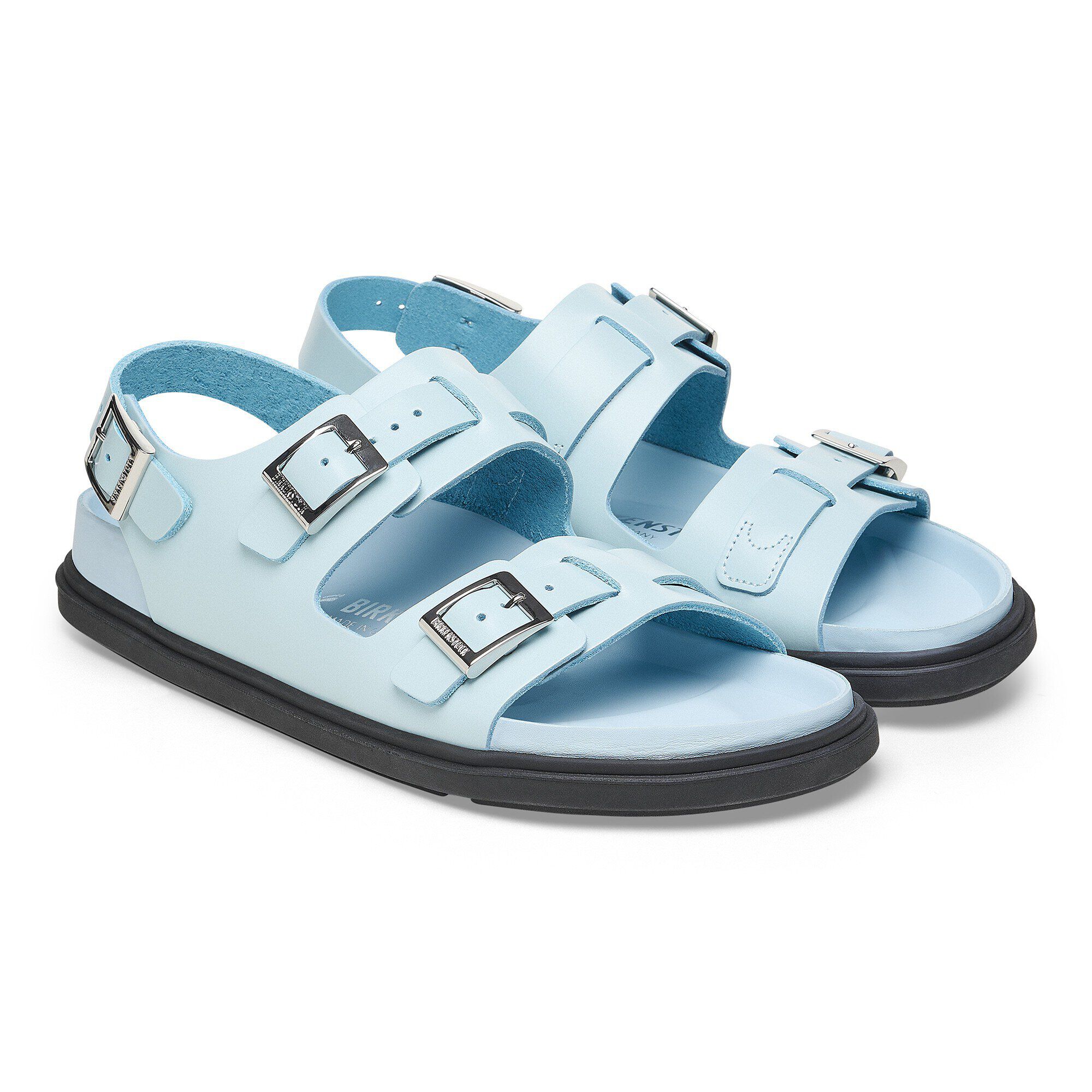 入荷now 口コミ カンヌ / Cannes スムースレザー BIRKENSTOCK | ミネラルブルー 靴