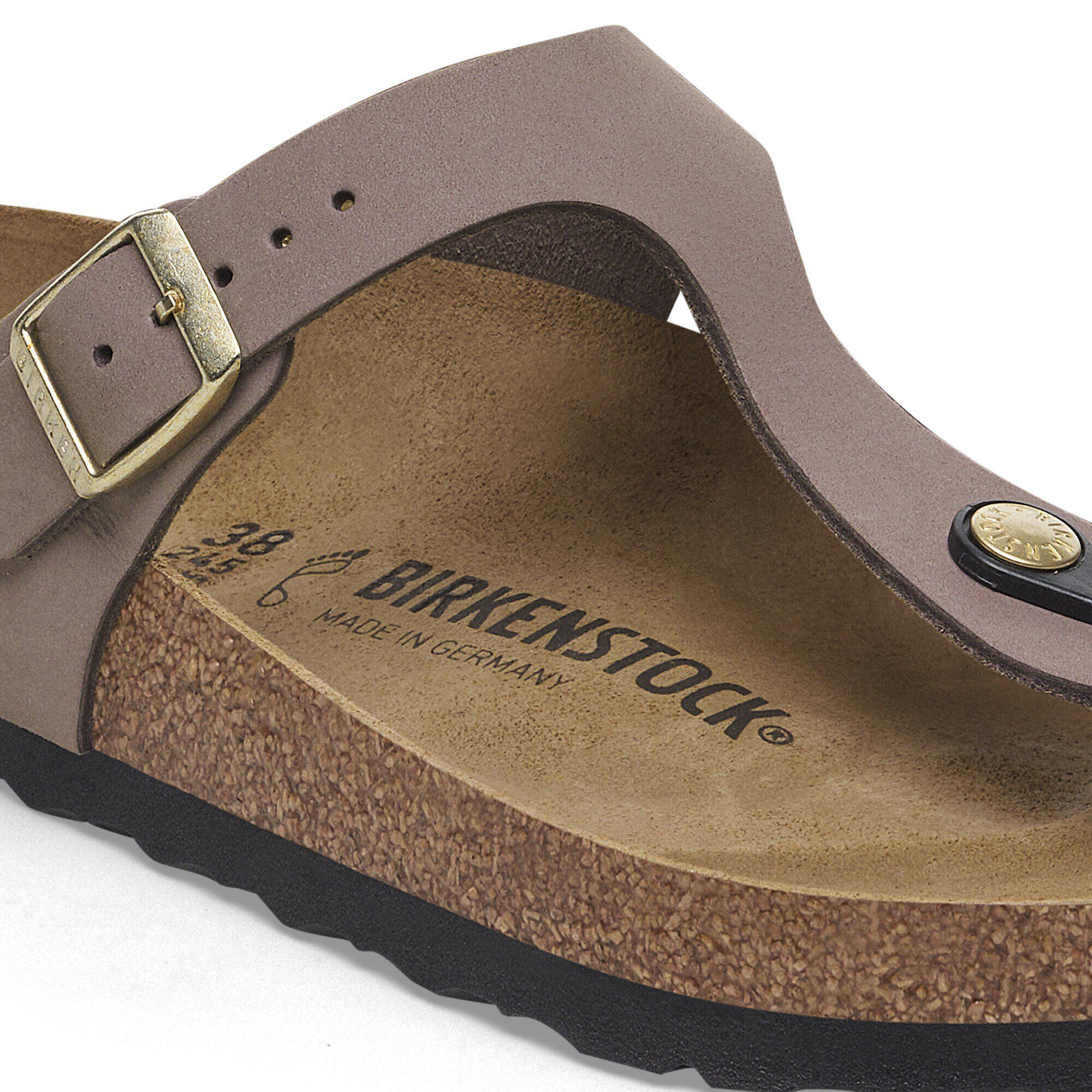 Gizeh Nubuk Leather Faded Purple | BIRKENSTOCK