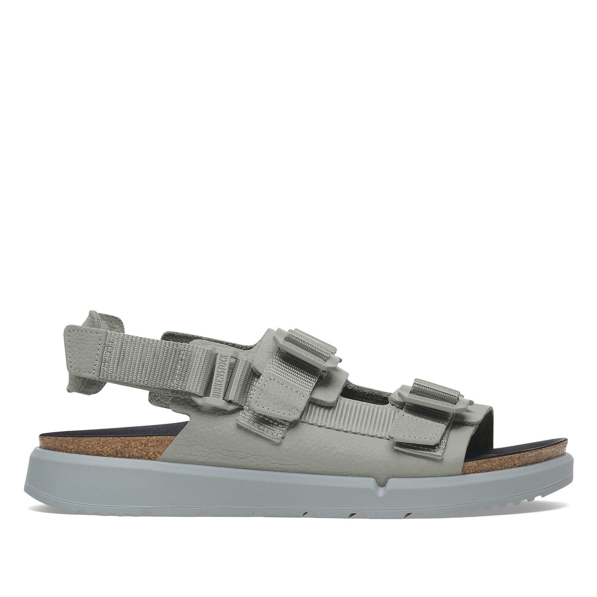 Shinjuku Natural Leather/Textile Pure Sage | BIRKENSTOCK