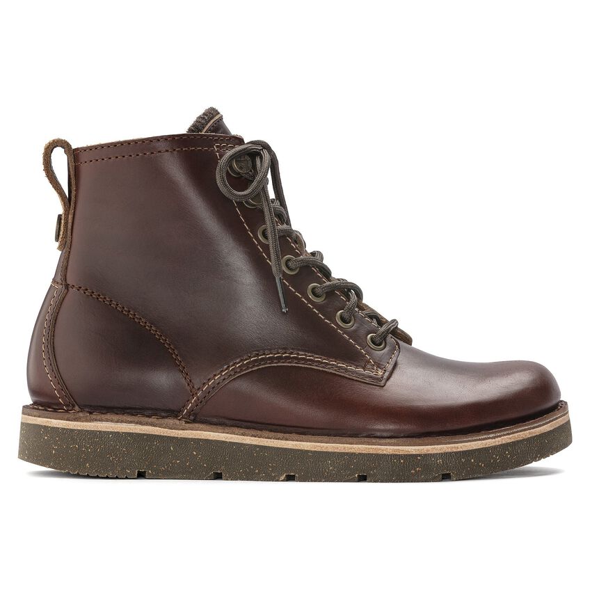 Birmingham Lace Men Natural Leather Oiled