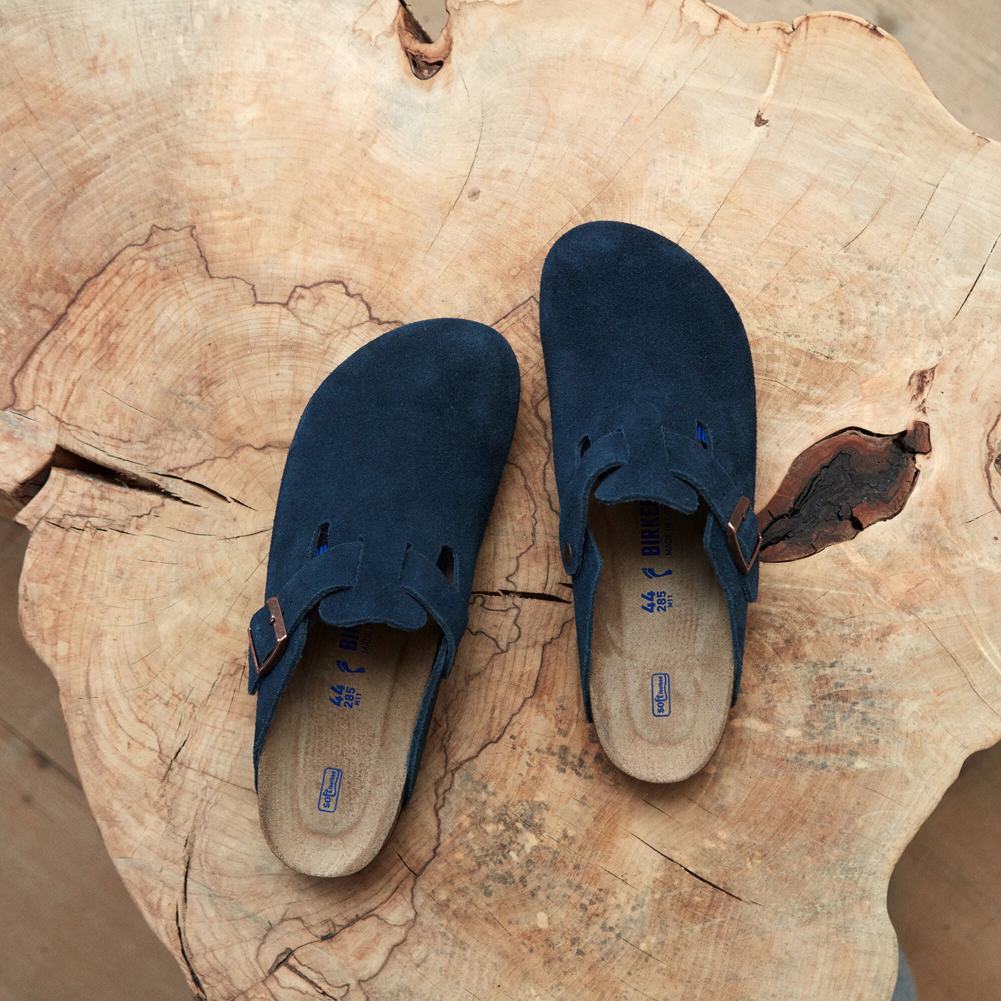 Boston/ボストン スエードレザー ネイビー | BIRKENSTOCK