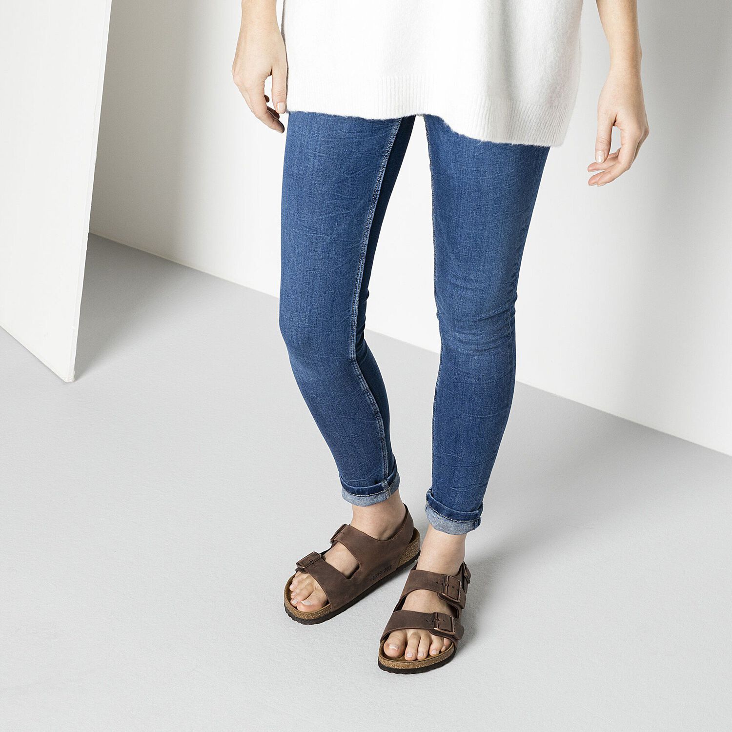 Milano Oiled Leather Habana Shop Online At Birkenstock