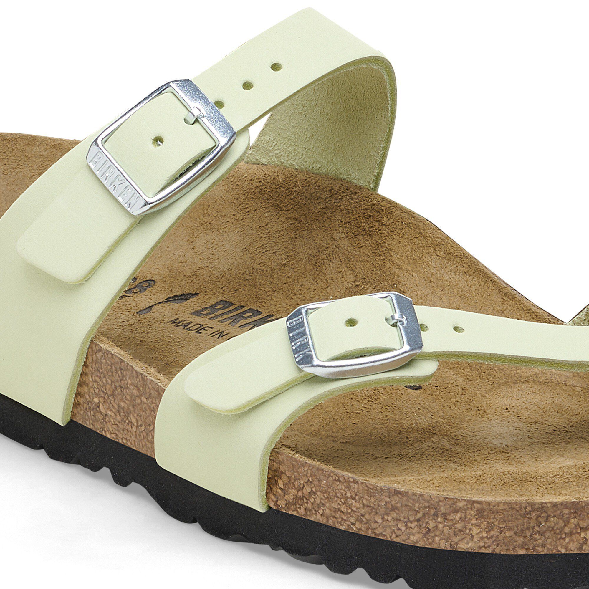 Mayari Nubukleder Faded Lime BIRKENSTOCK