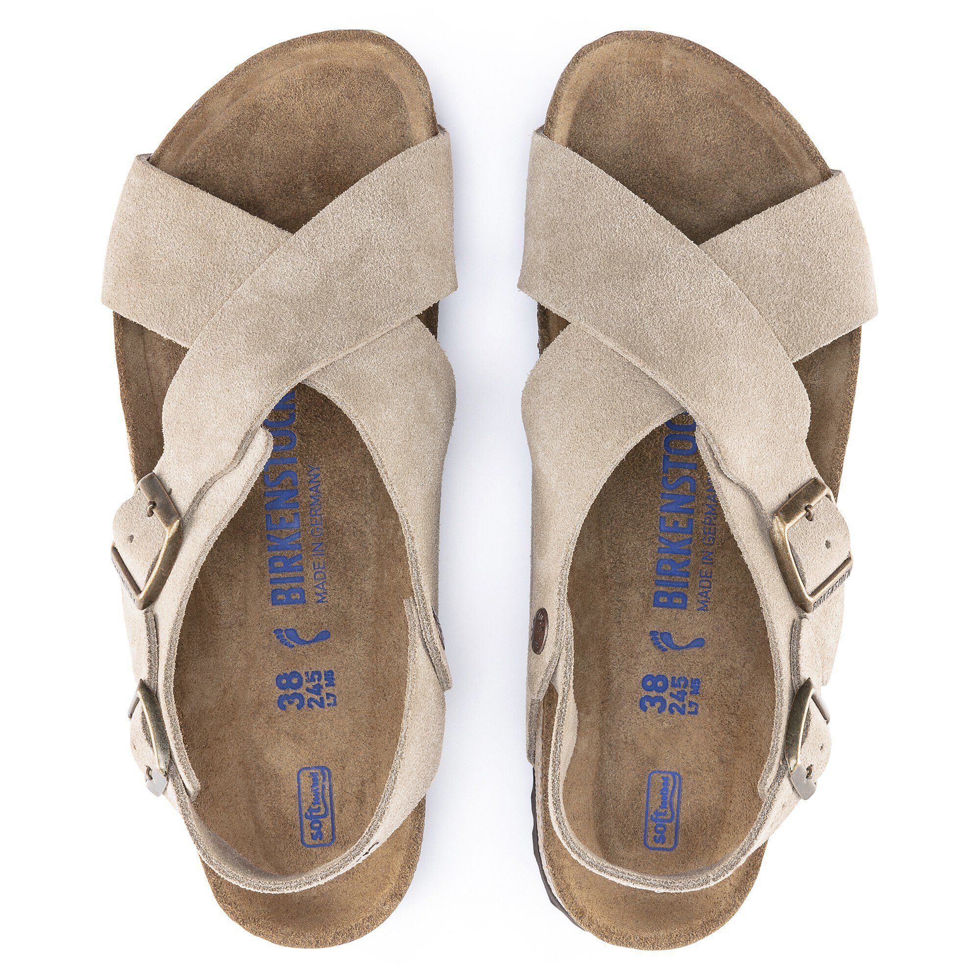 tulum soft footbed suede leather