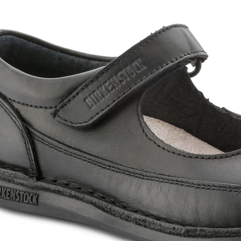 June Natural Leather Black June Natural Leather Black
