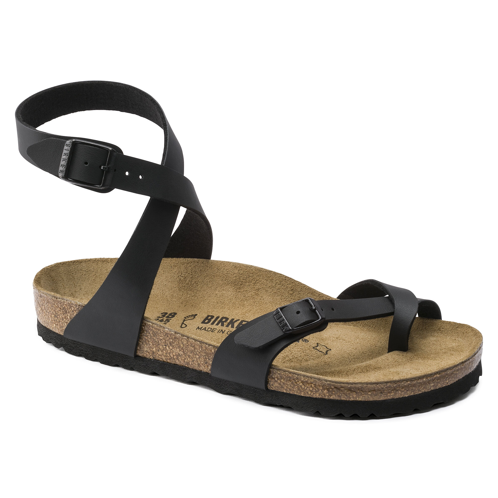 birks with ankle strap