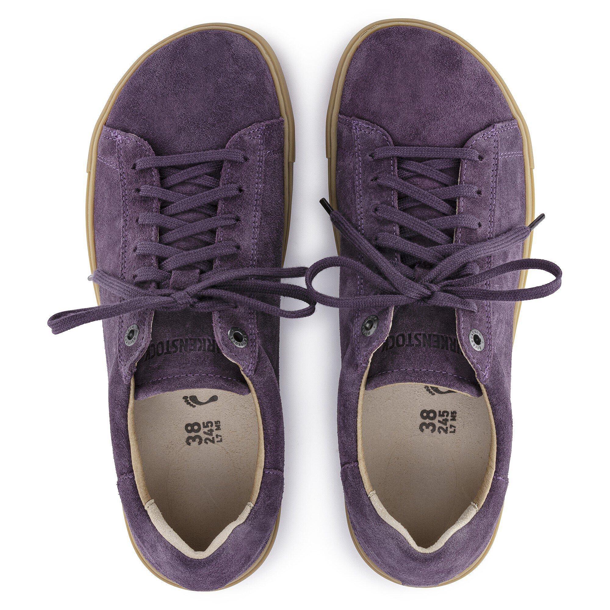 Bend Low Suede Leather Dark Berry | BIRKENSTOCK