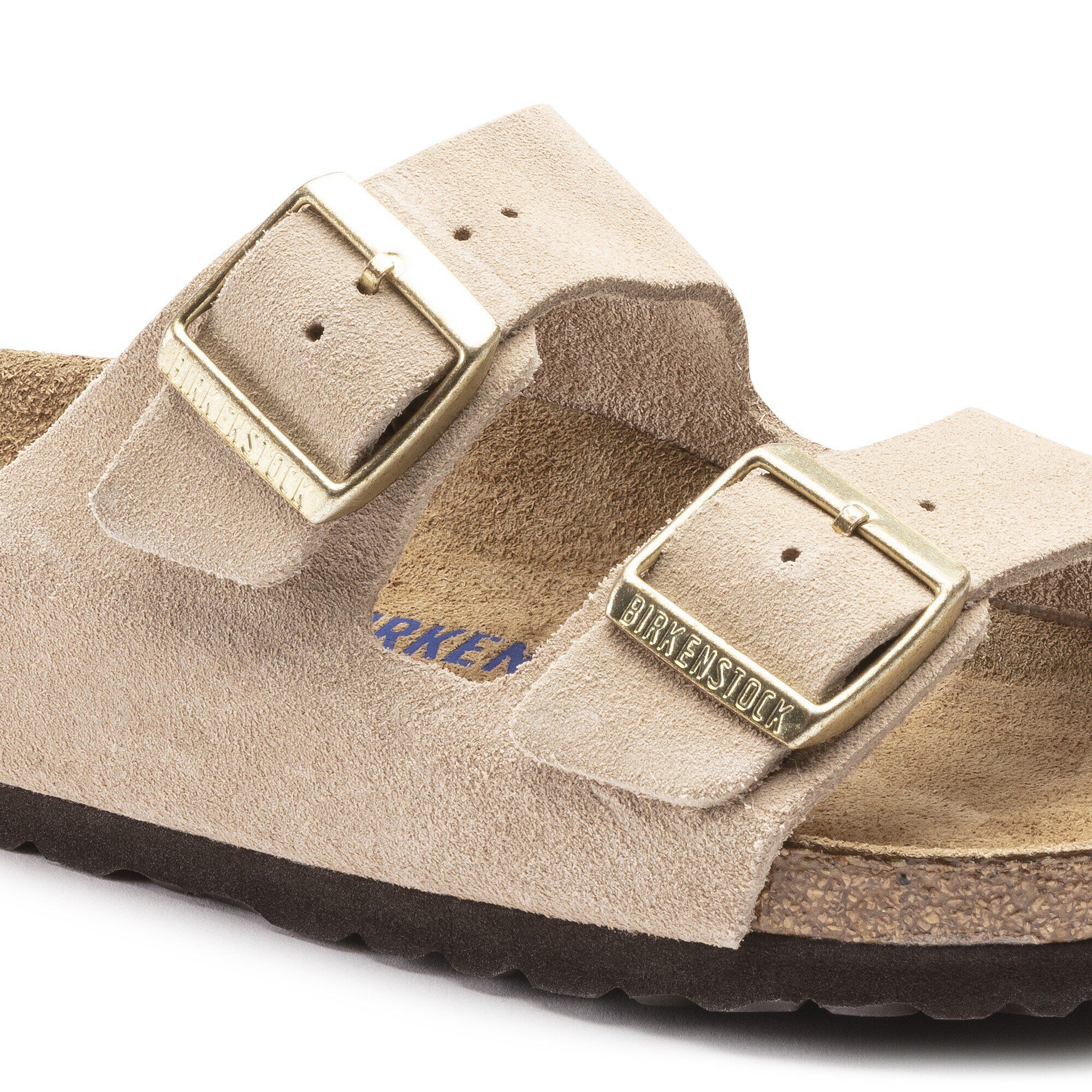Birkenstock arizona suede nude clearance