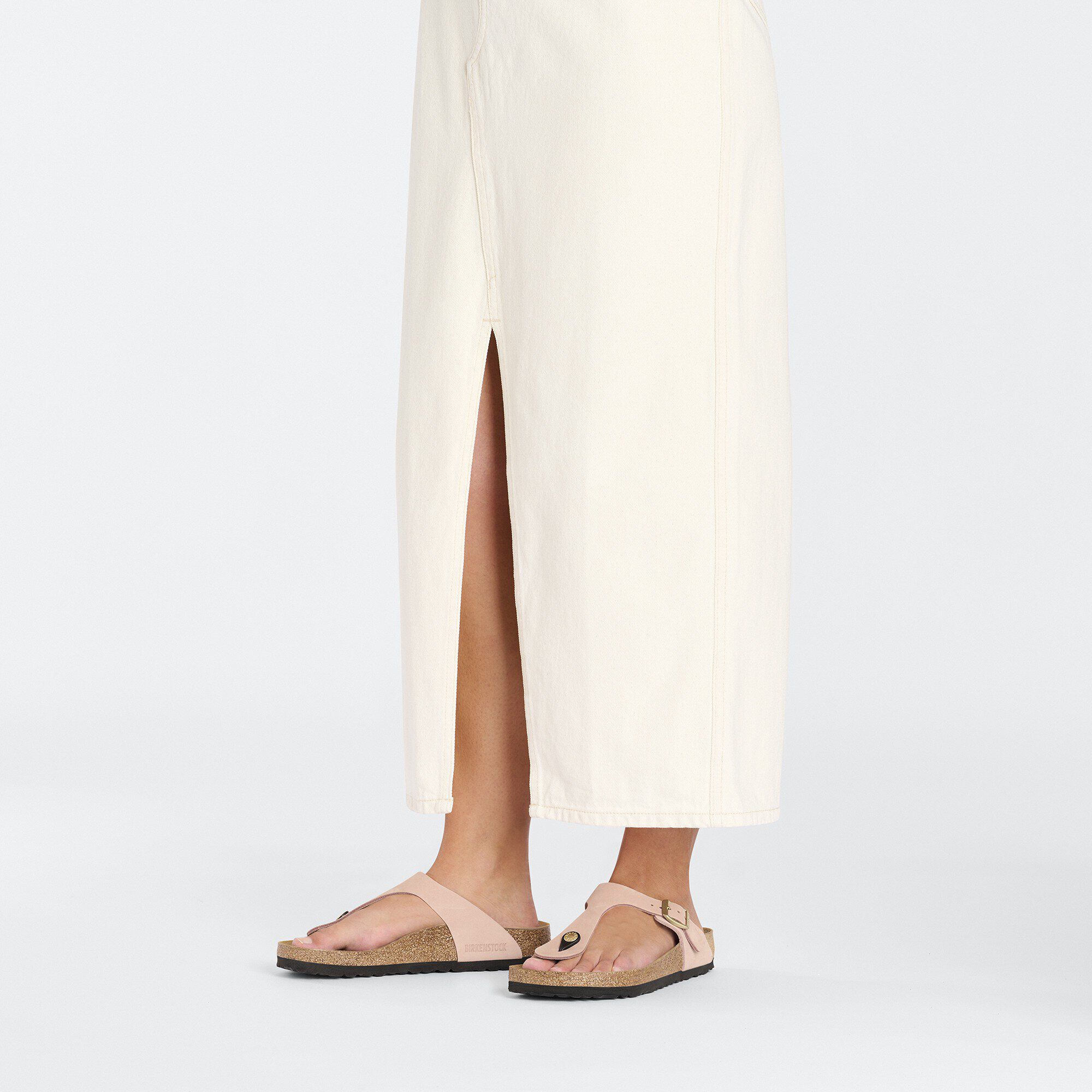 Gizeh Nubuk Leather Soft Pink | BIRKENSTOCK