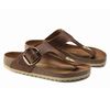 Gizeh Big Buckle Natural Leather Oiled