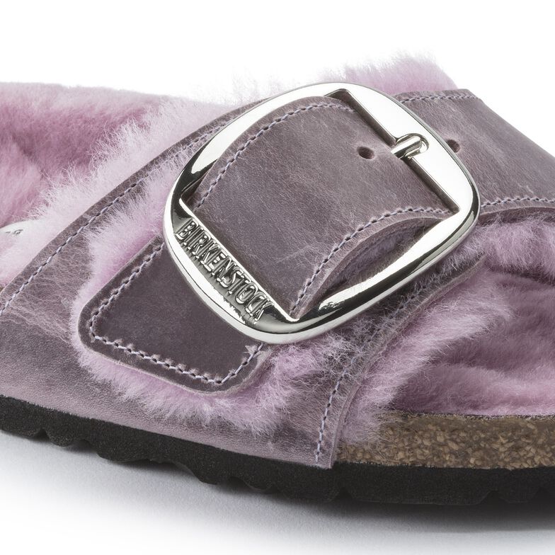 Madrid Big Buckle Shearling Natural Leather Oiled Madrid Big Buckle Shearling Natural Leather Oiled