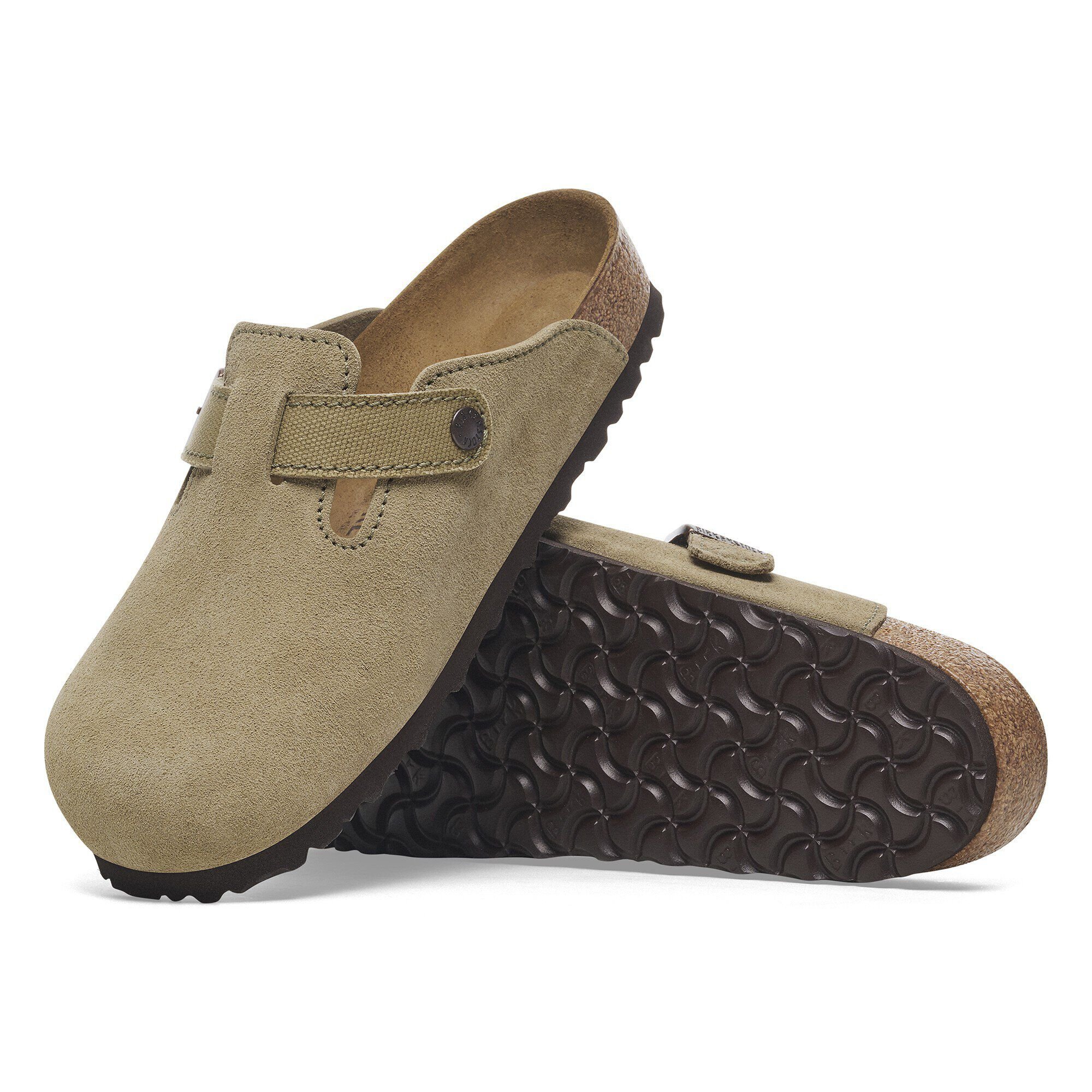 Boston Natural Fiber Faded Khaki | BIRKENSTOCK