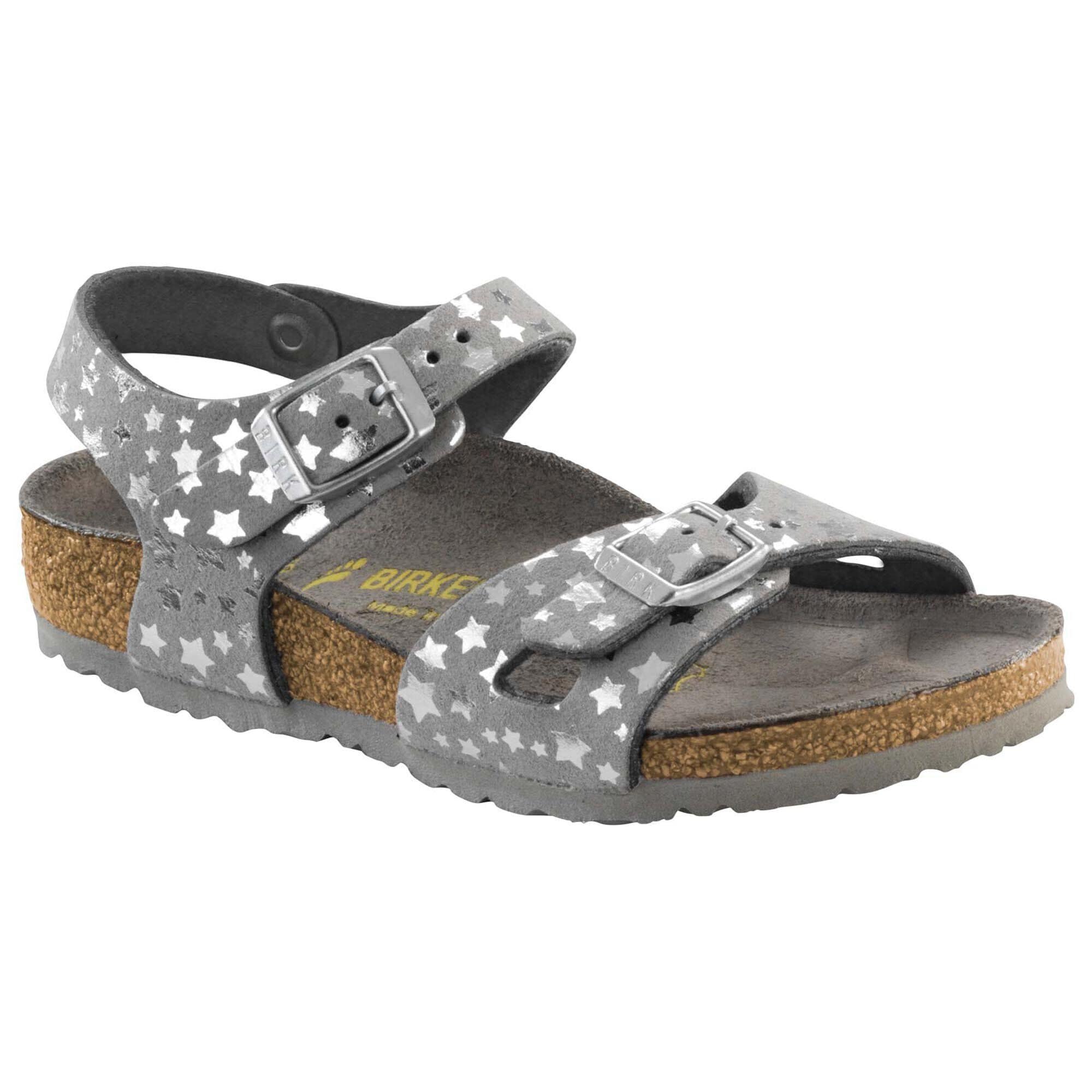 birkenstock arizona starry sky silver