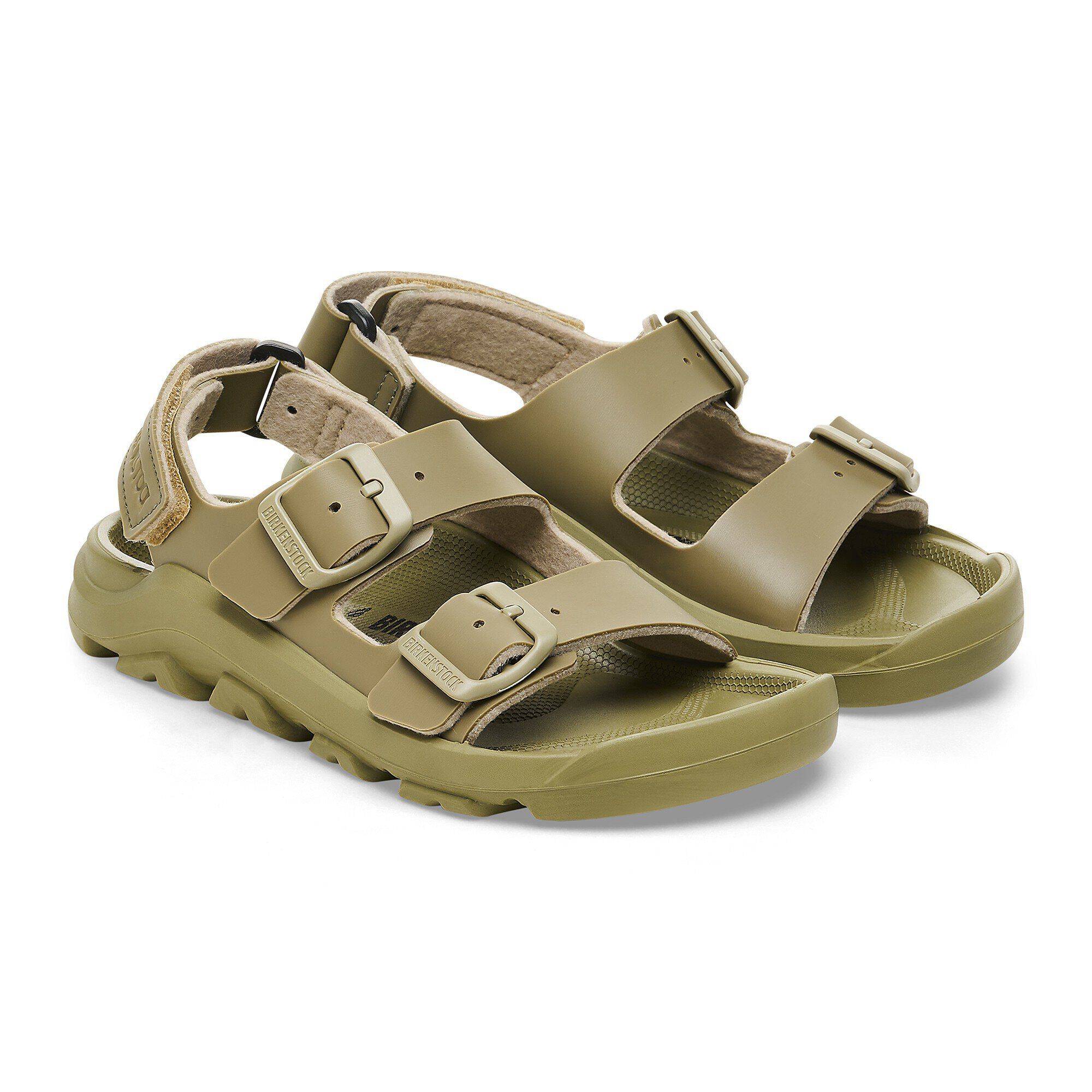【BIRKENSTOCK】MONTANA イエロー×パープル 24.0cmナロー Mogami Kids AS Birko-Flor Icy Faded Khaki | BIRKENSTOCK