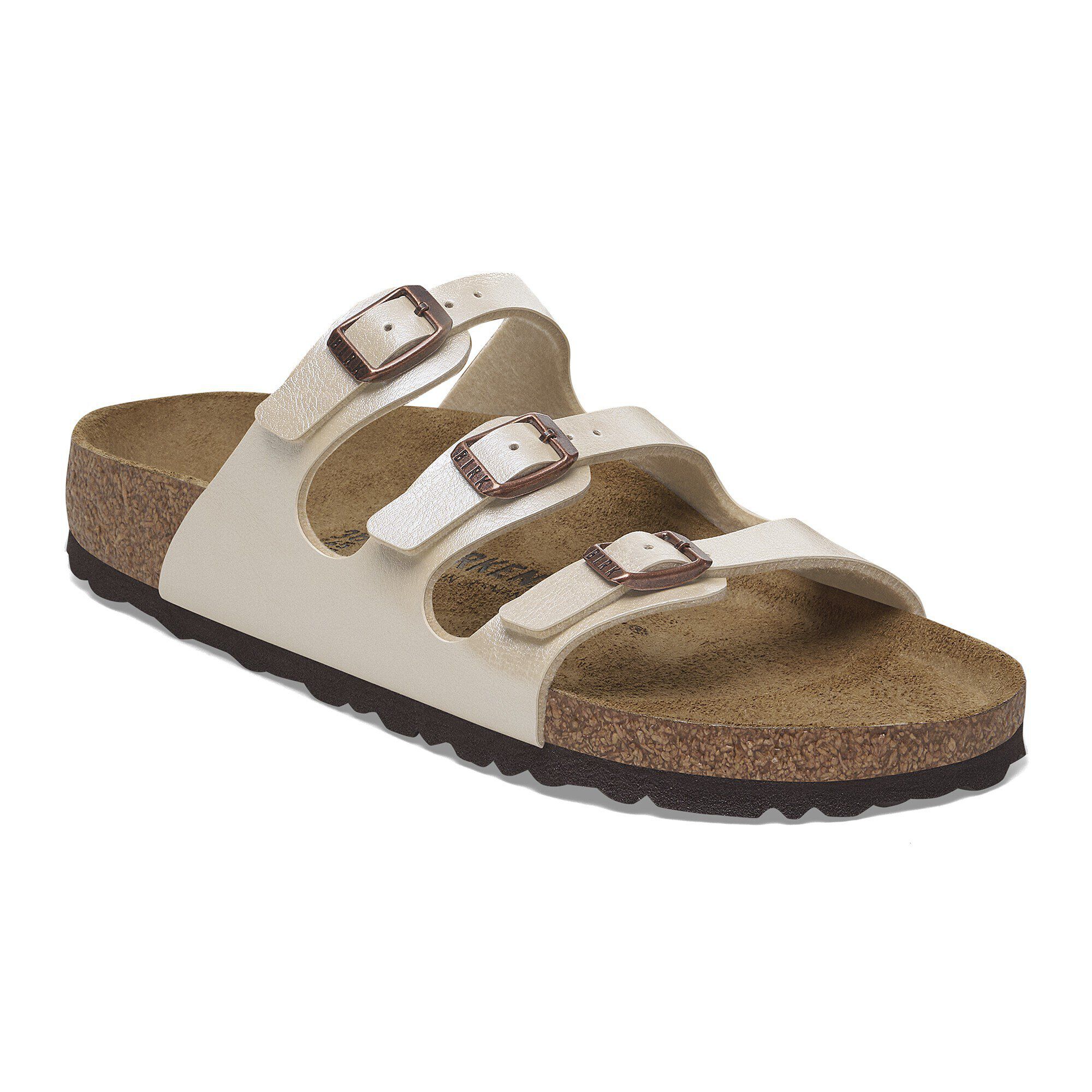 Florida BS Birko-Flor Graceful Pearl White | BIRKENSTOCK