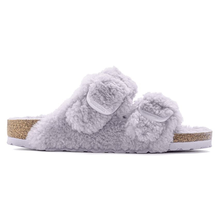 birkenstock big buckle purple