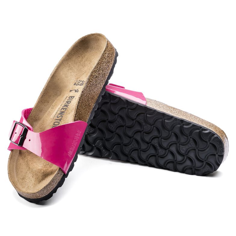 fuchsia tulip birkenstock