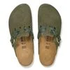 Boston Braided Suede Leather