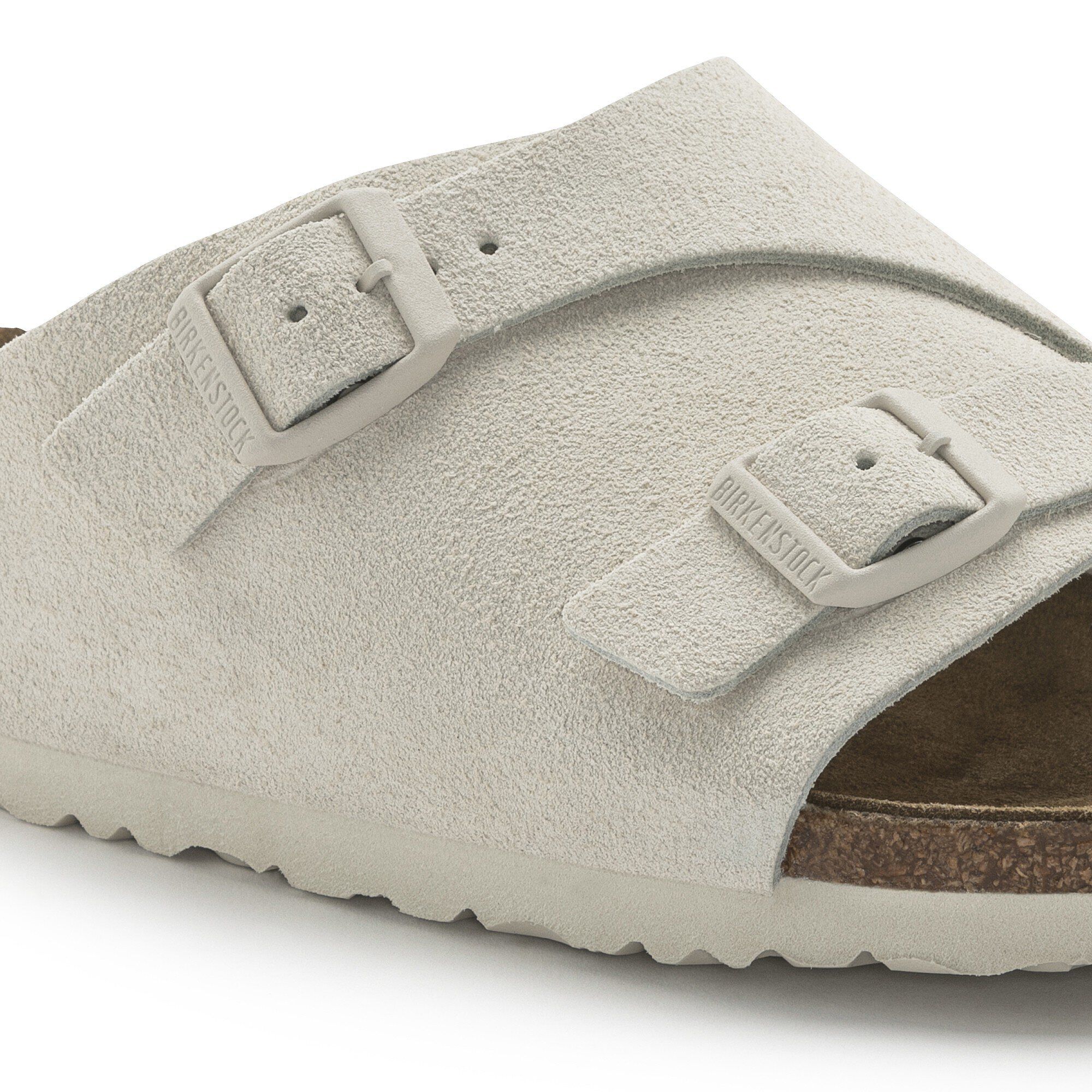 Zürich Suede Leather Antique White | BIRKENSTOCK