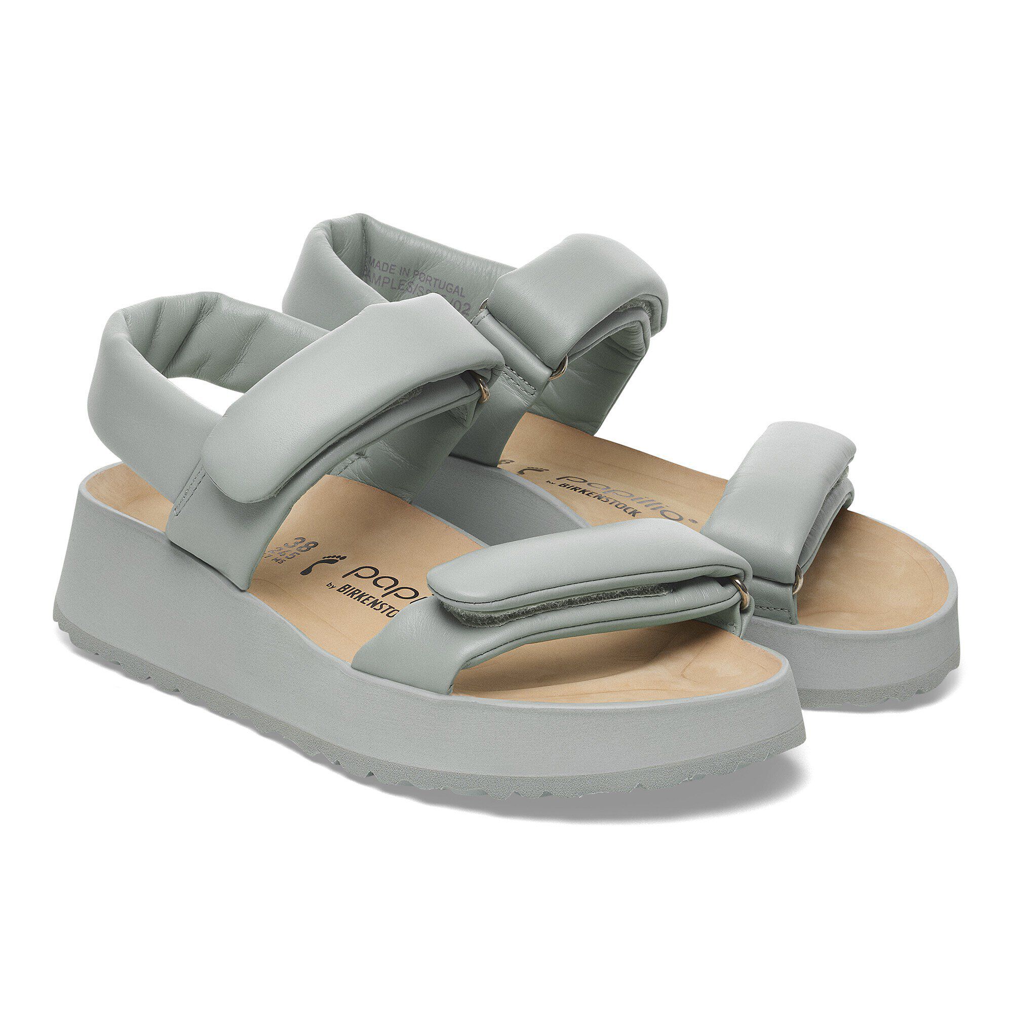 【新品 未使用】BIRKENSTOCK TATAMI Elbe 26.5 Birkenstock Tatami Sandals - Patent Leather with Rhinestones