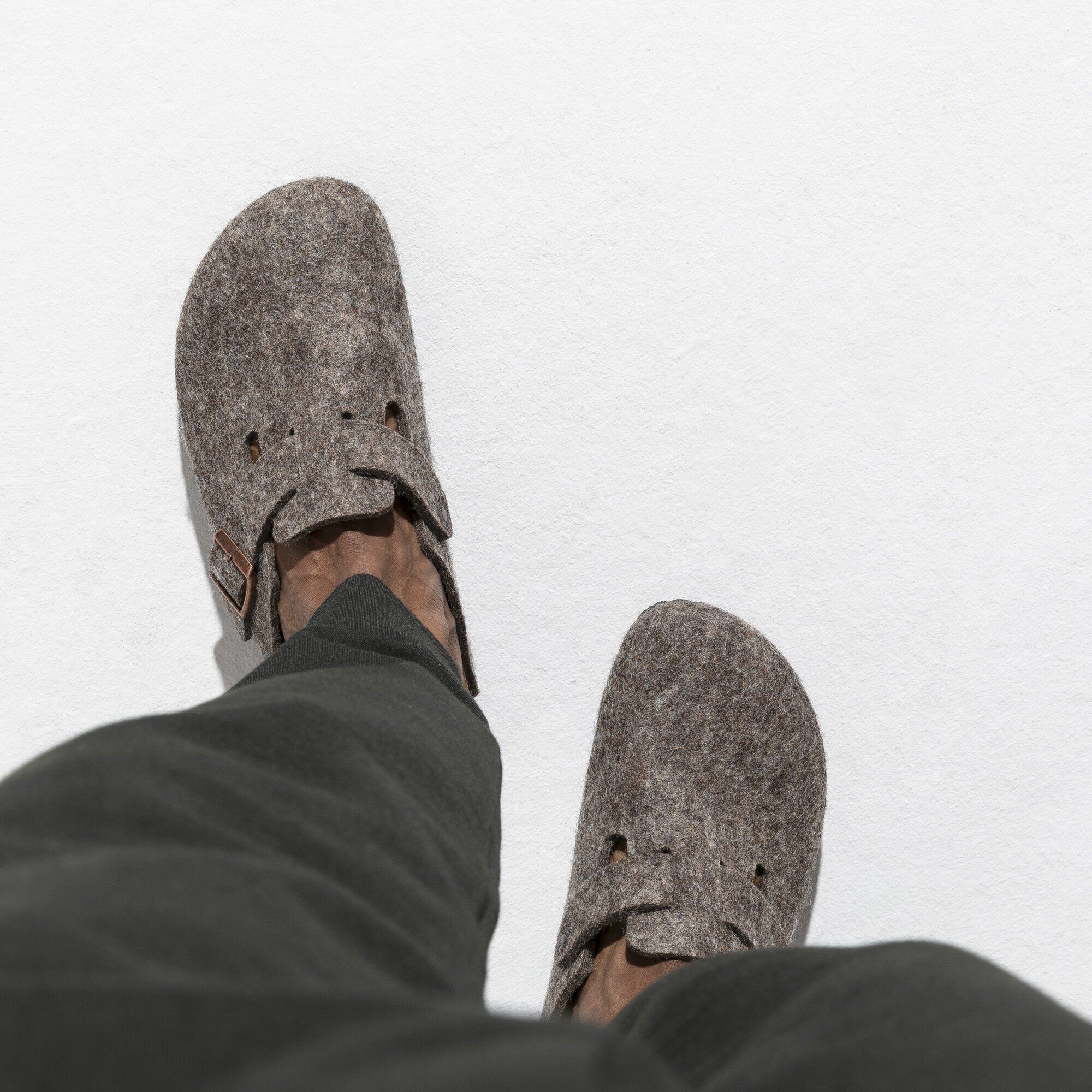 Felt boston birkenstock clearance