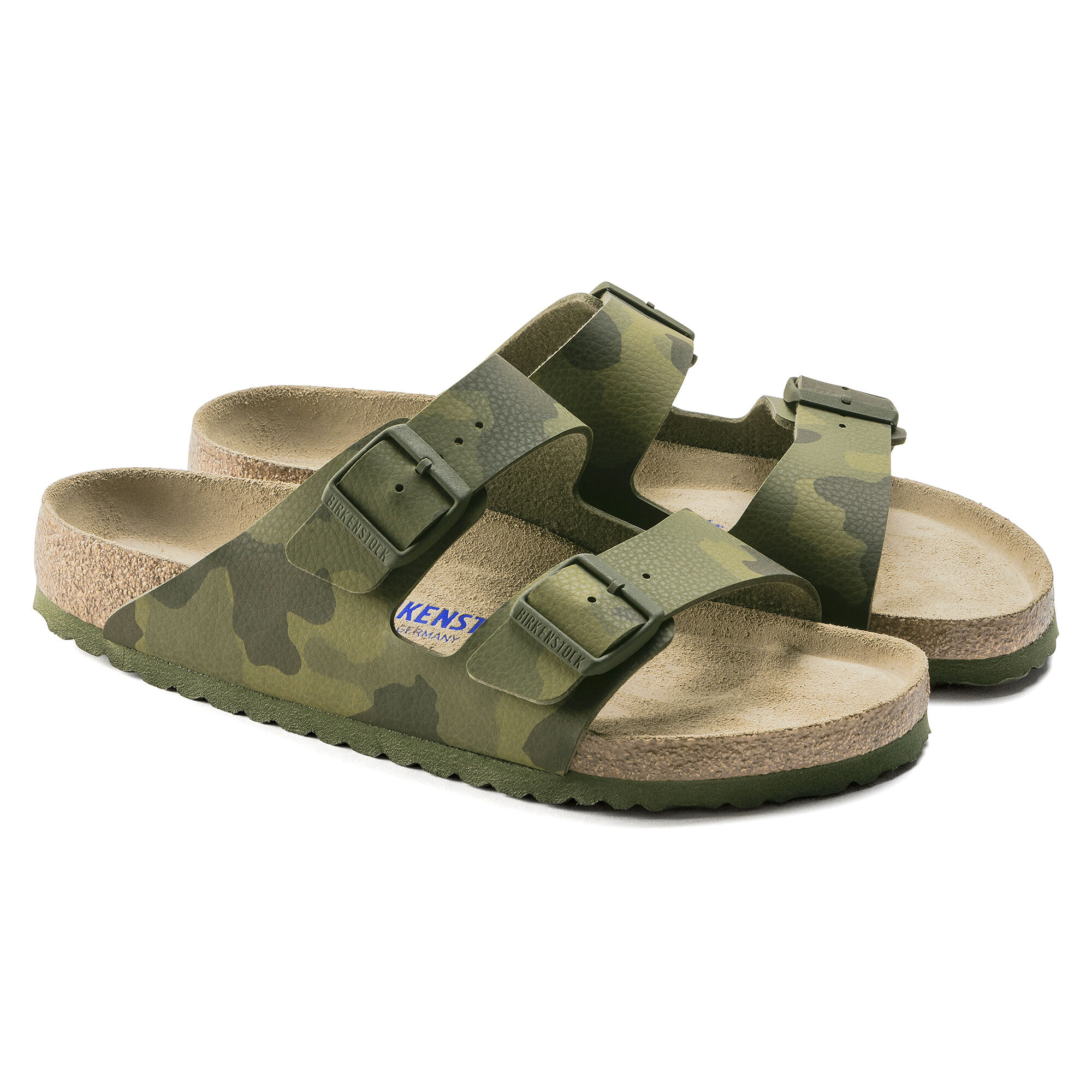 Birkenstock arizona camouflage green Clearance