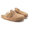 Boston Bold Shearling Natural Leather