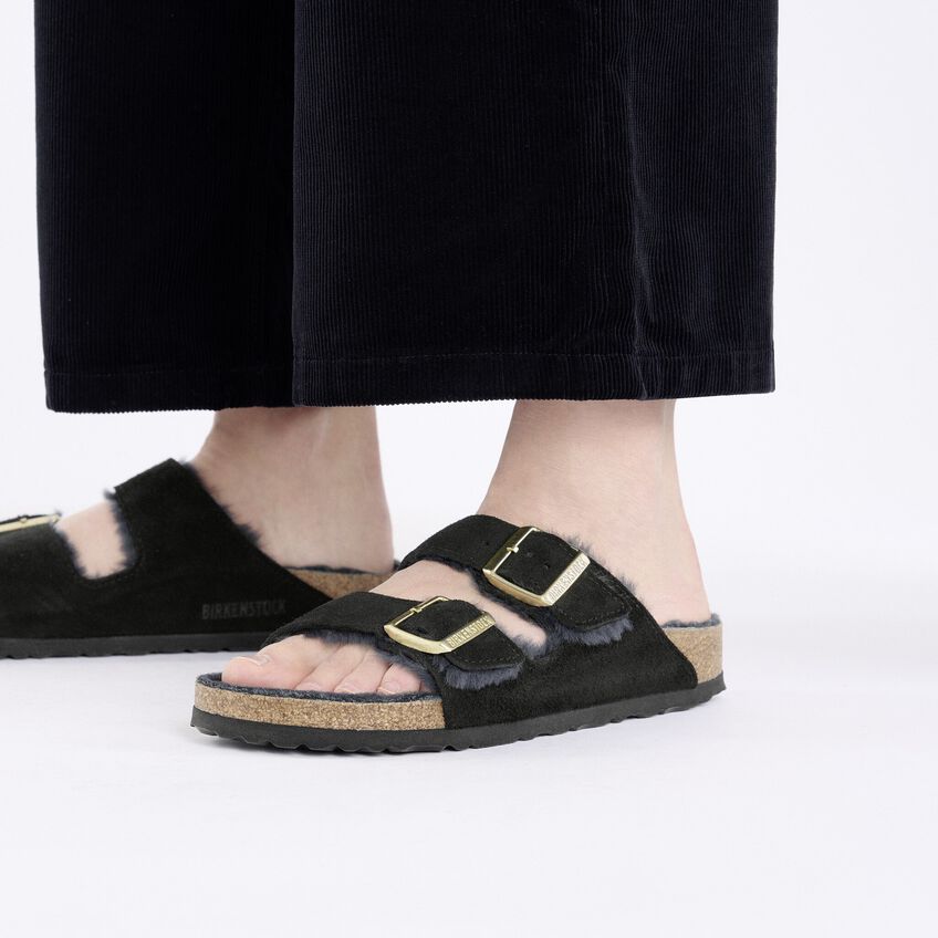 Arizona Shearling Suede Leather/Fur