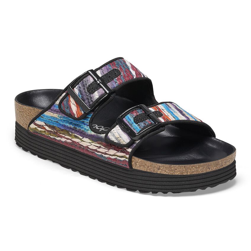 Arizona Platform Textile Multi Turquoise Arizona Platform Textile Multi Turquoise
