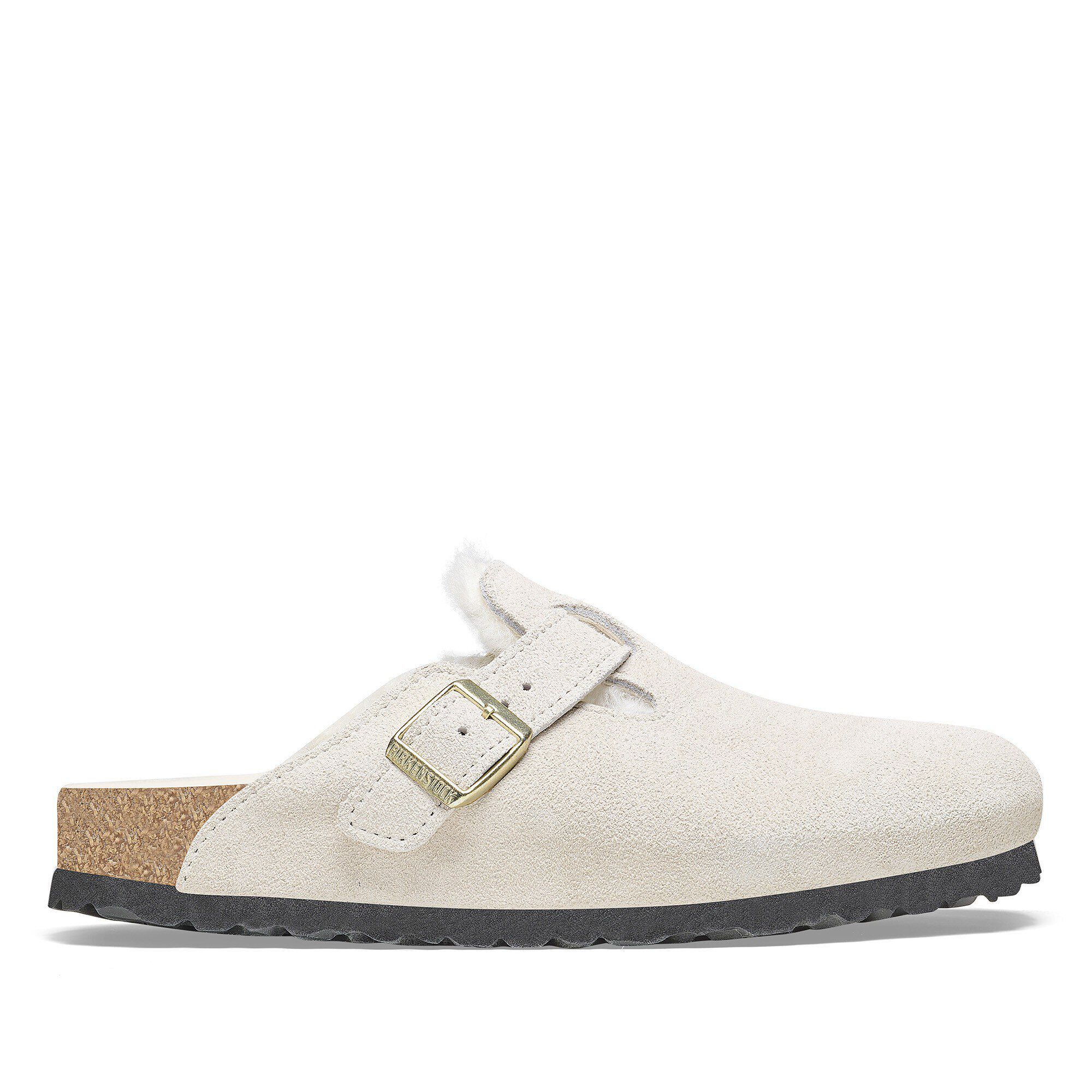 BIRKENSTOCK Boston 42R ホワイト Birkenstock Boston Vegan - White