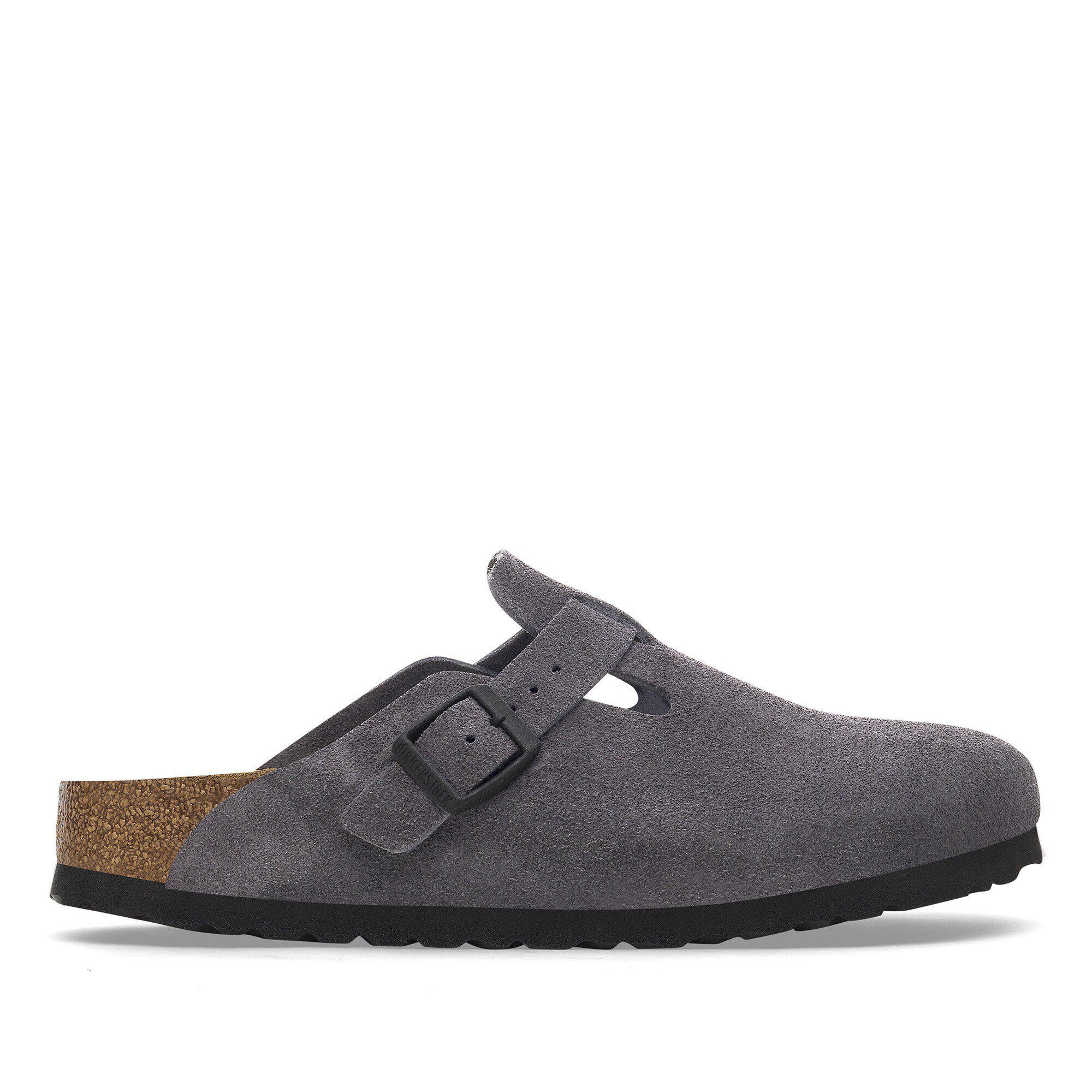 【新品タグ付き】BIRKENSTOCK ボストン スエード グレー Boston / ボストン スエードレザー Velvet grey 【ナロー幅